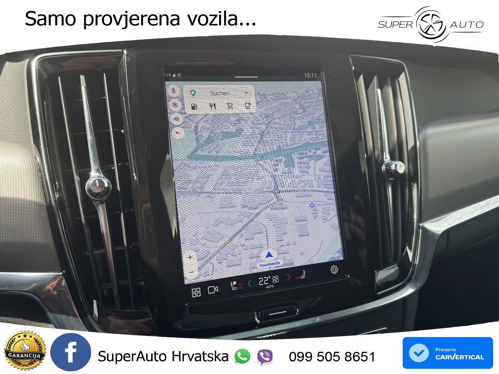 Volvo V90 2.0 B5 Diesel AWD Geartronic LED+GR SJED+ACC