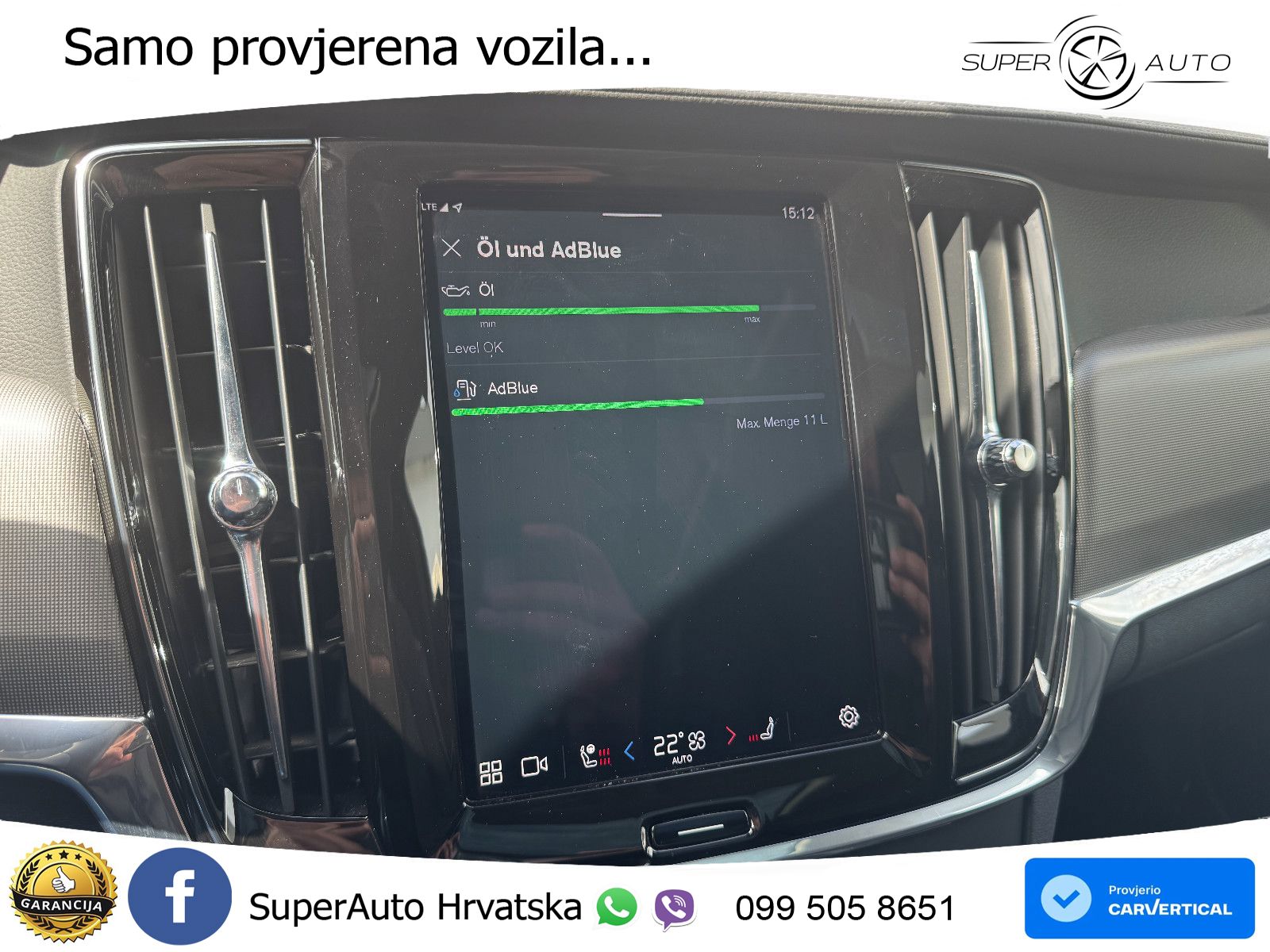 Volvo V90 2.0 B5 Diesel AWD Geartronic LED+GR SJED+ACC