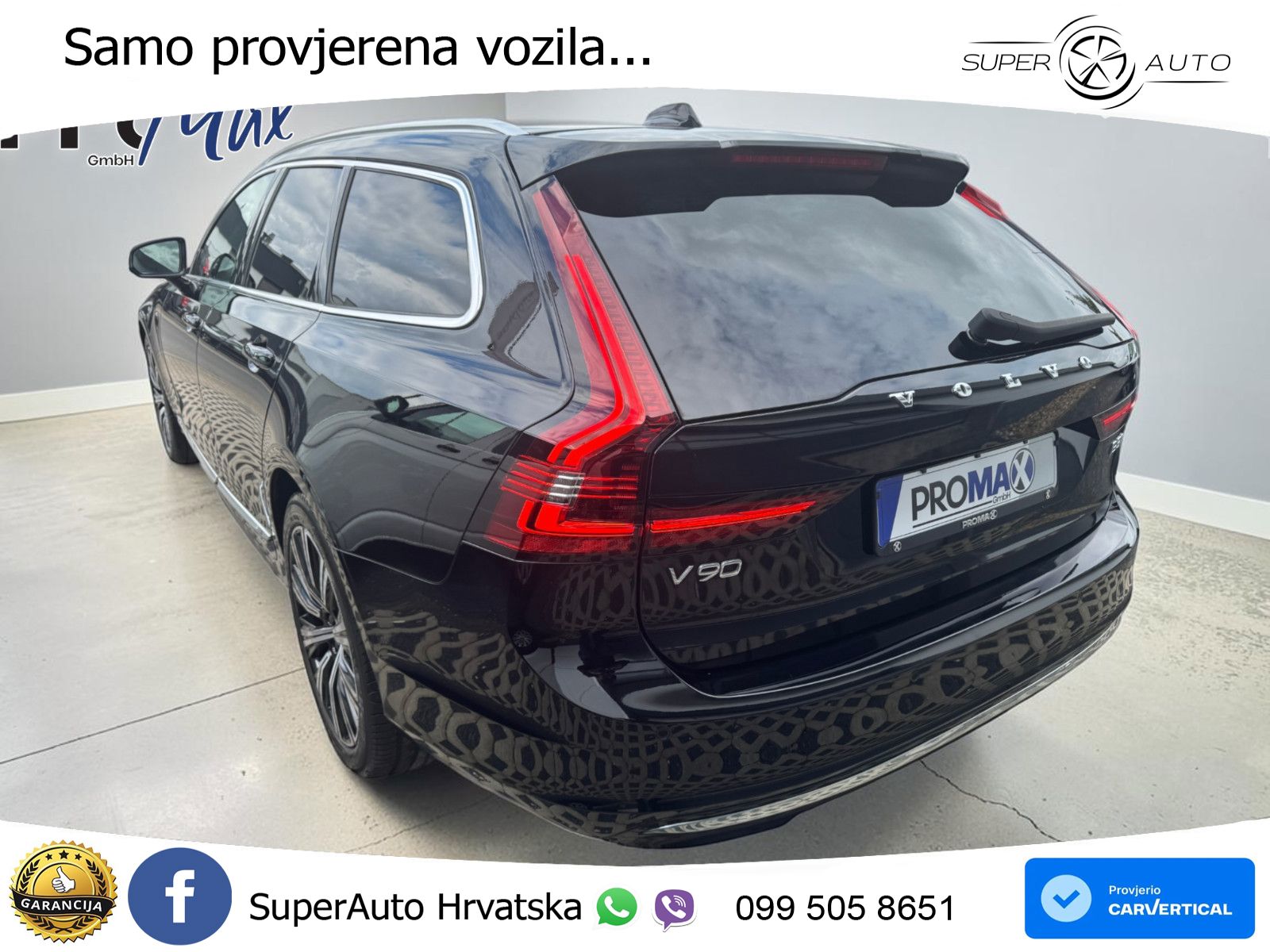 Volvo V90 2.0 B5 Diesel AWD Geartronic LED+GR SJED+ACC