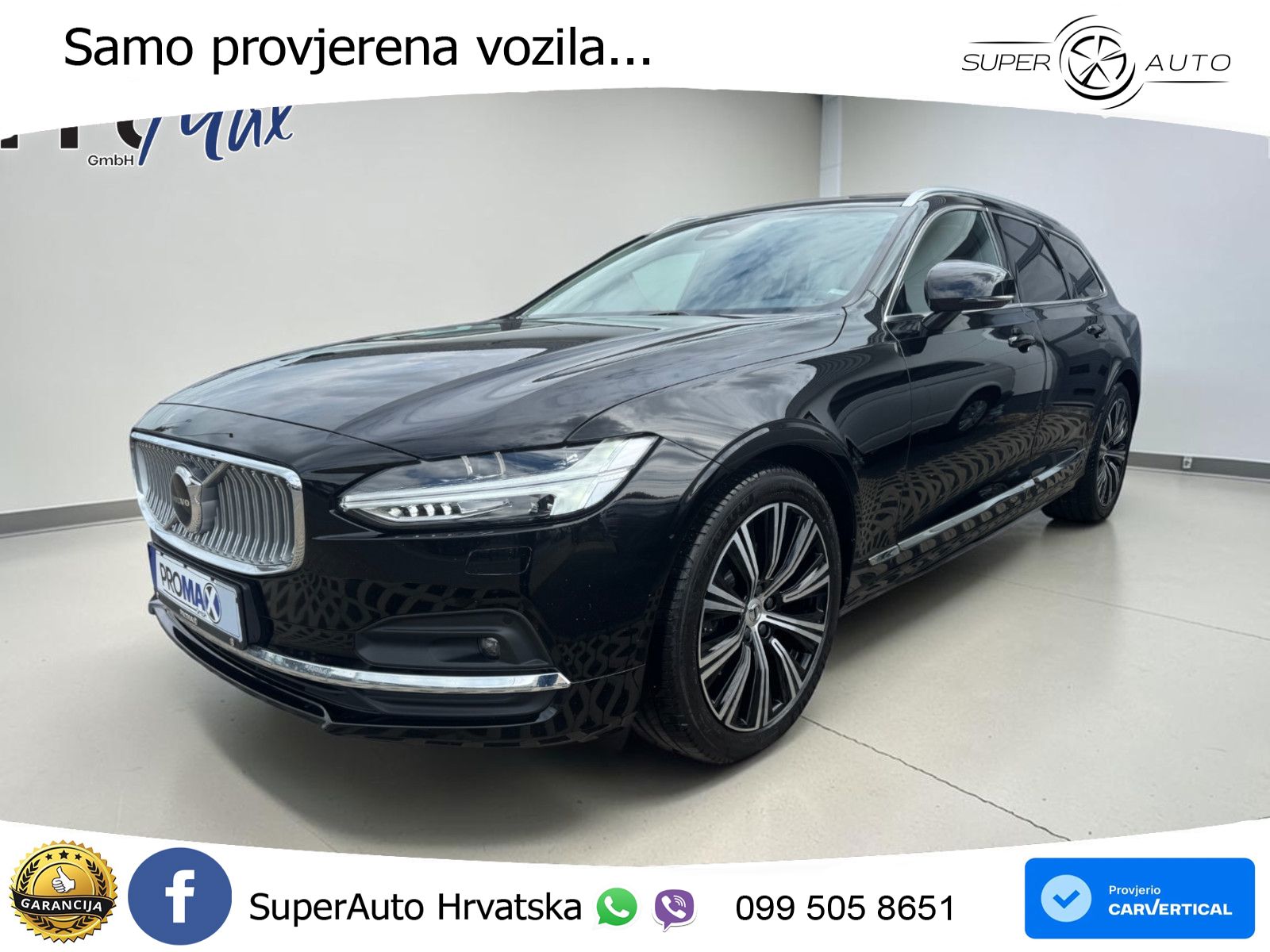 Volvo V90 2.0 B5 Diesel AWD Geartronic LED+GR SJED+ACC