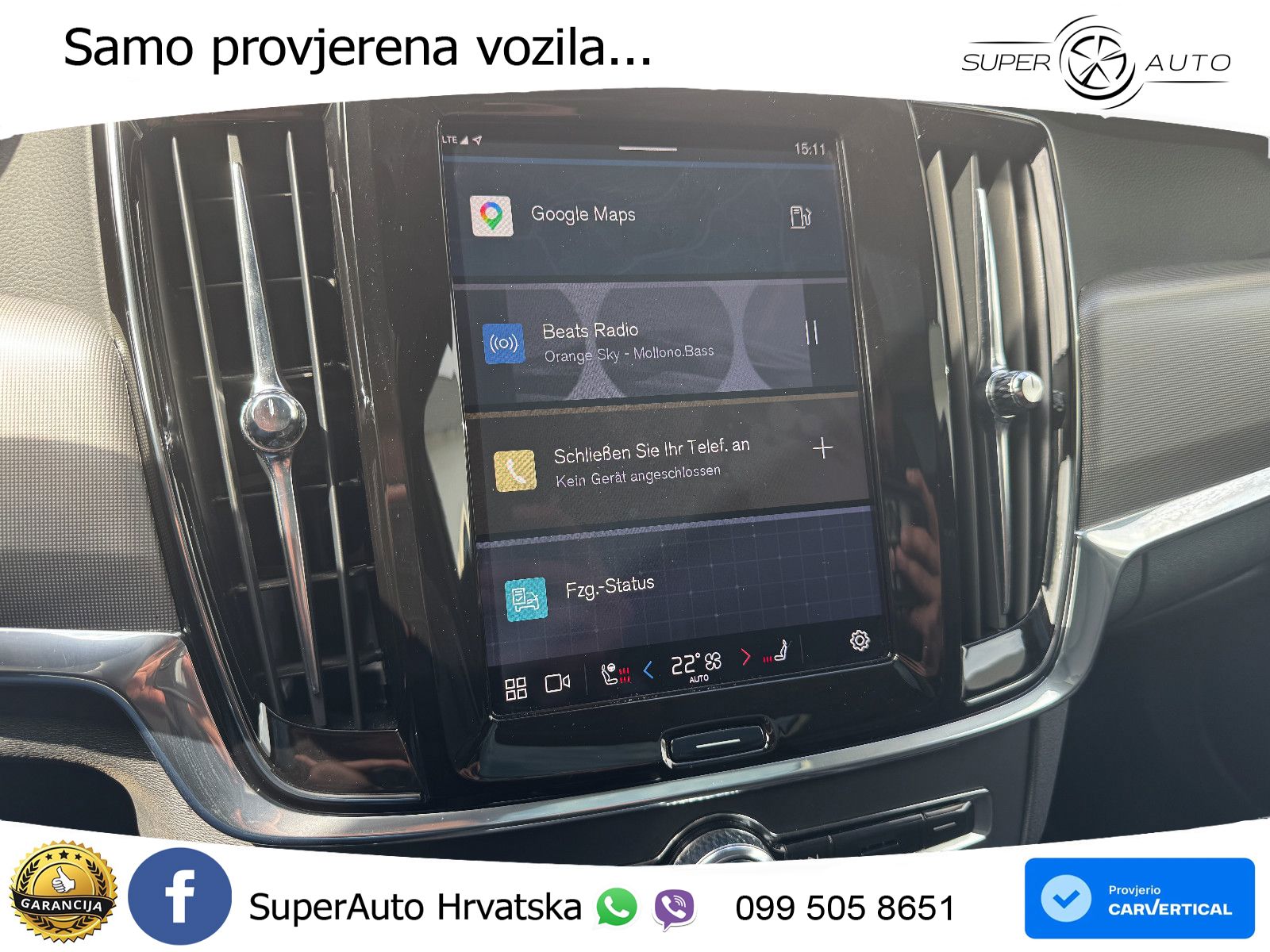 Volvo V90 2.0 B5 Diesel AWD Geartronic LED+GR SJED+ACC