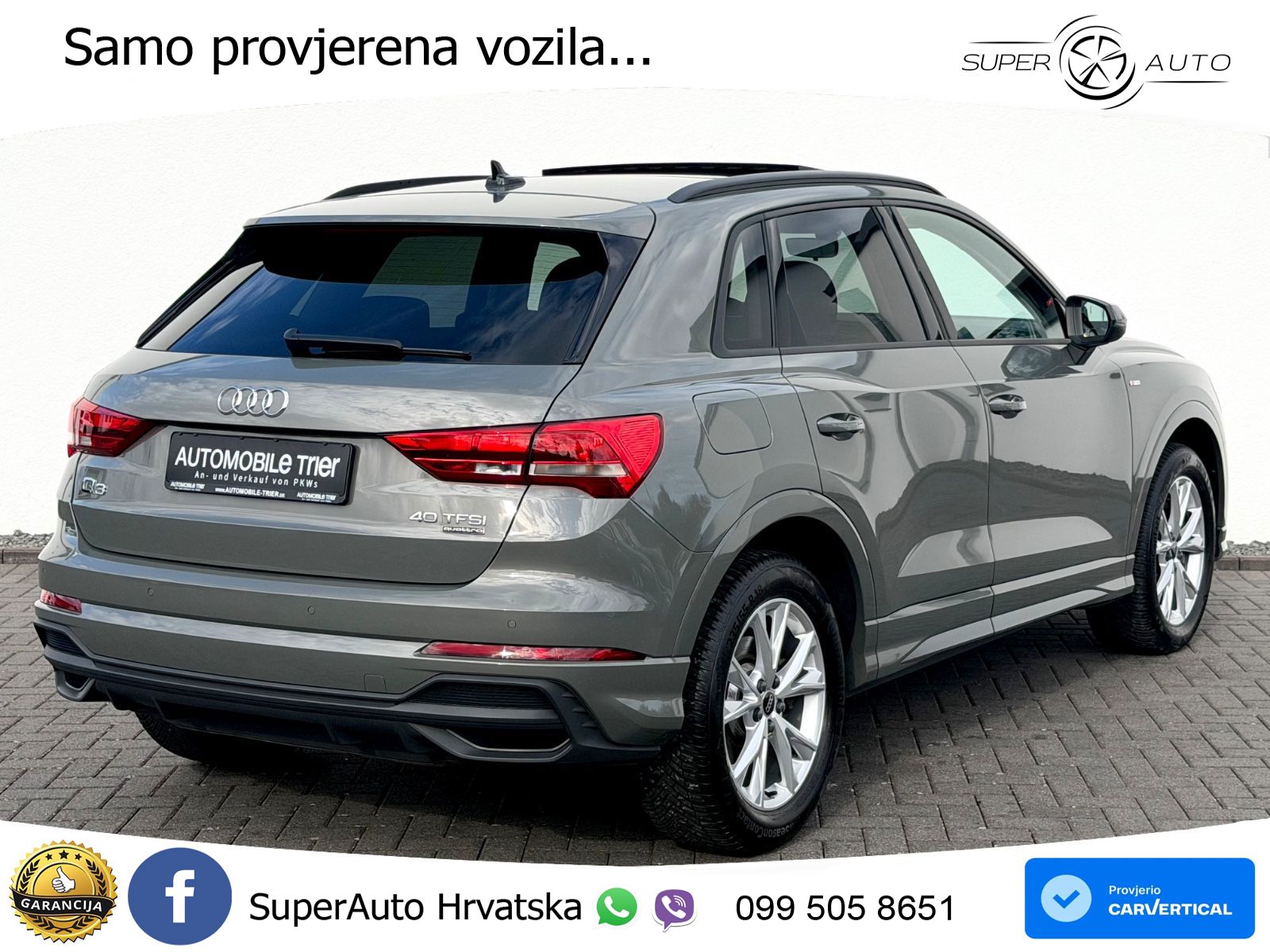 Audi Q3 40 TFSI (190 KS) quattro S tronic S line