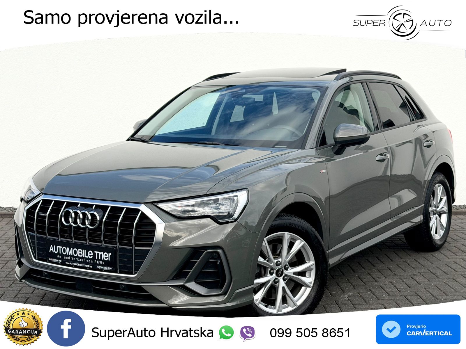 Audi Q3 40 TFSI (190 KS) quattro S tronic S line