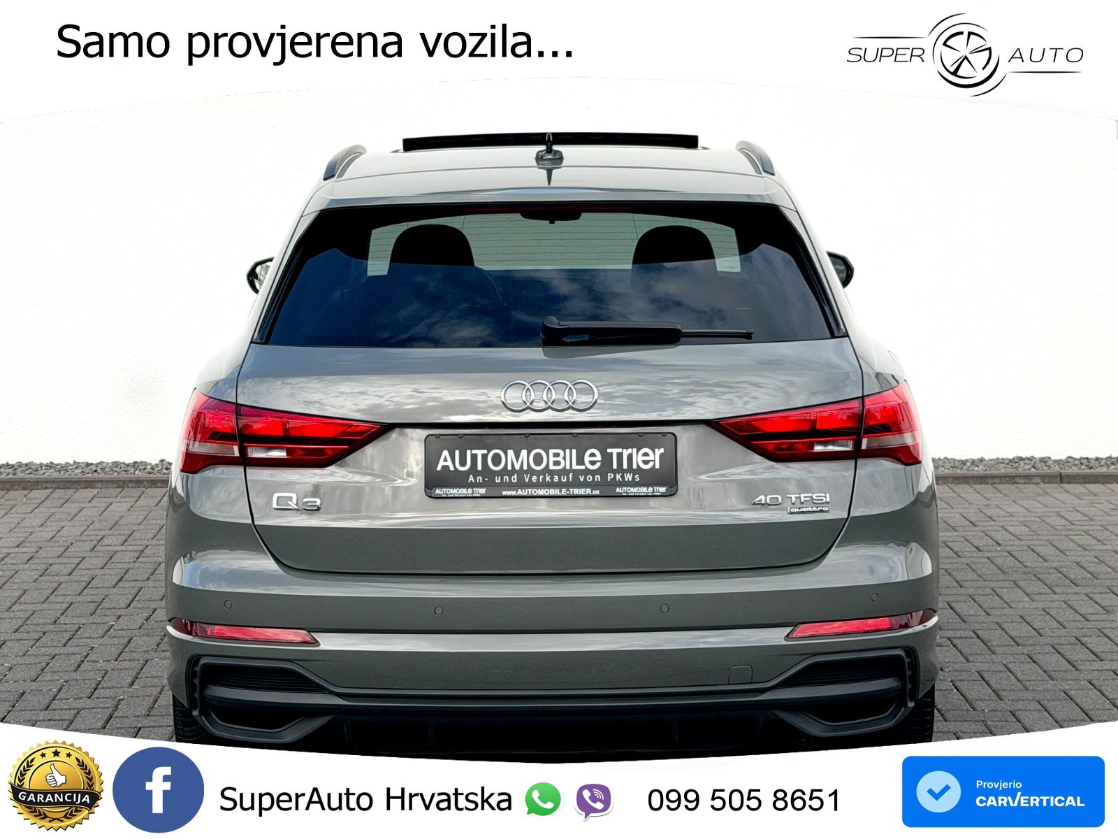 Audi Q3 40 TFSI (190 KS) quattro S tronic S line