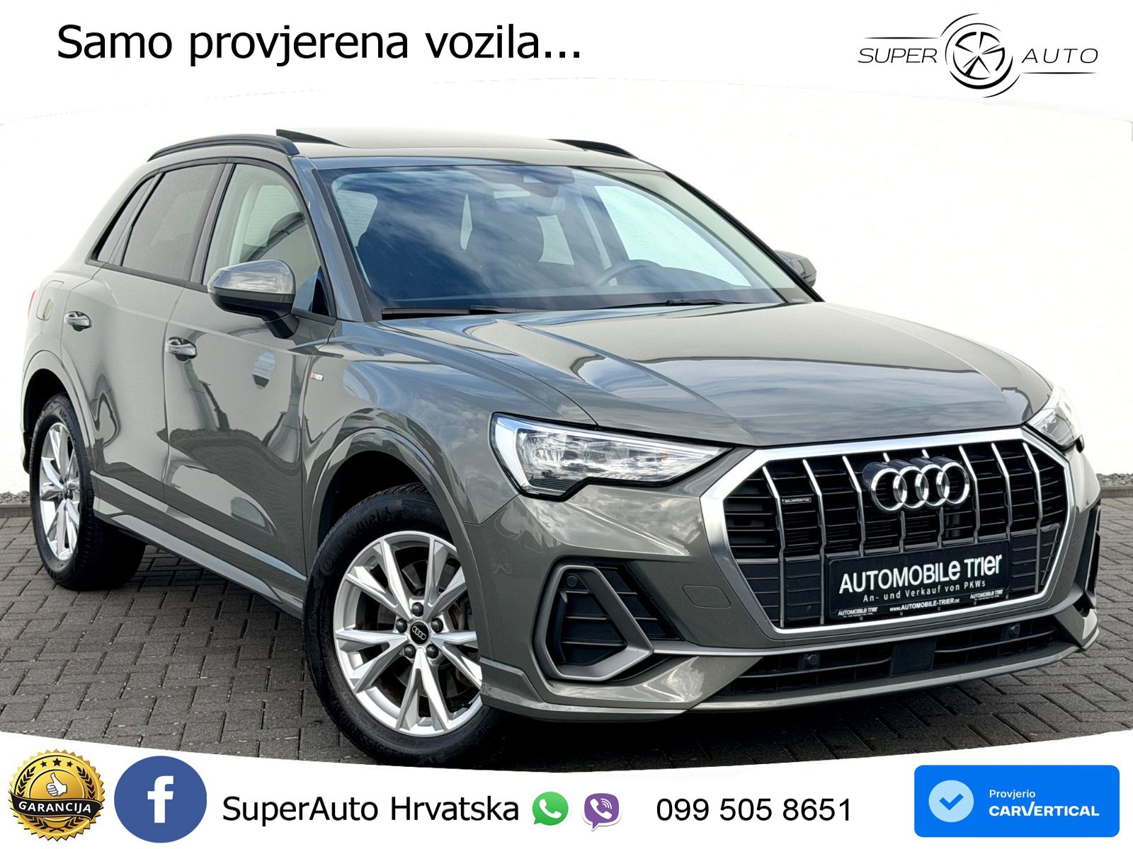 Audi Q3 40 TFSI (190 KS) quattro S tronic S line