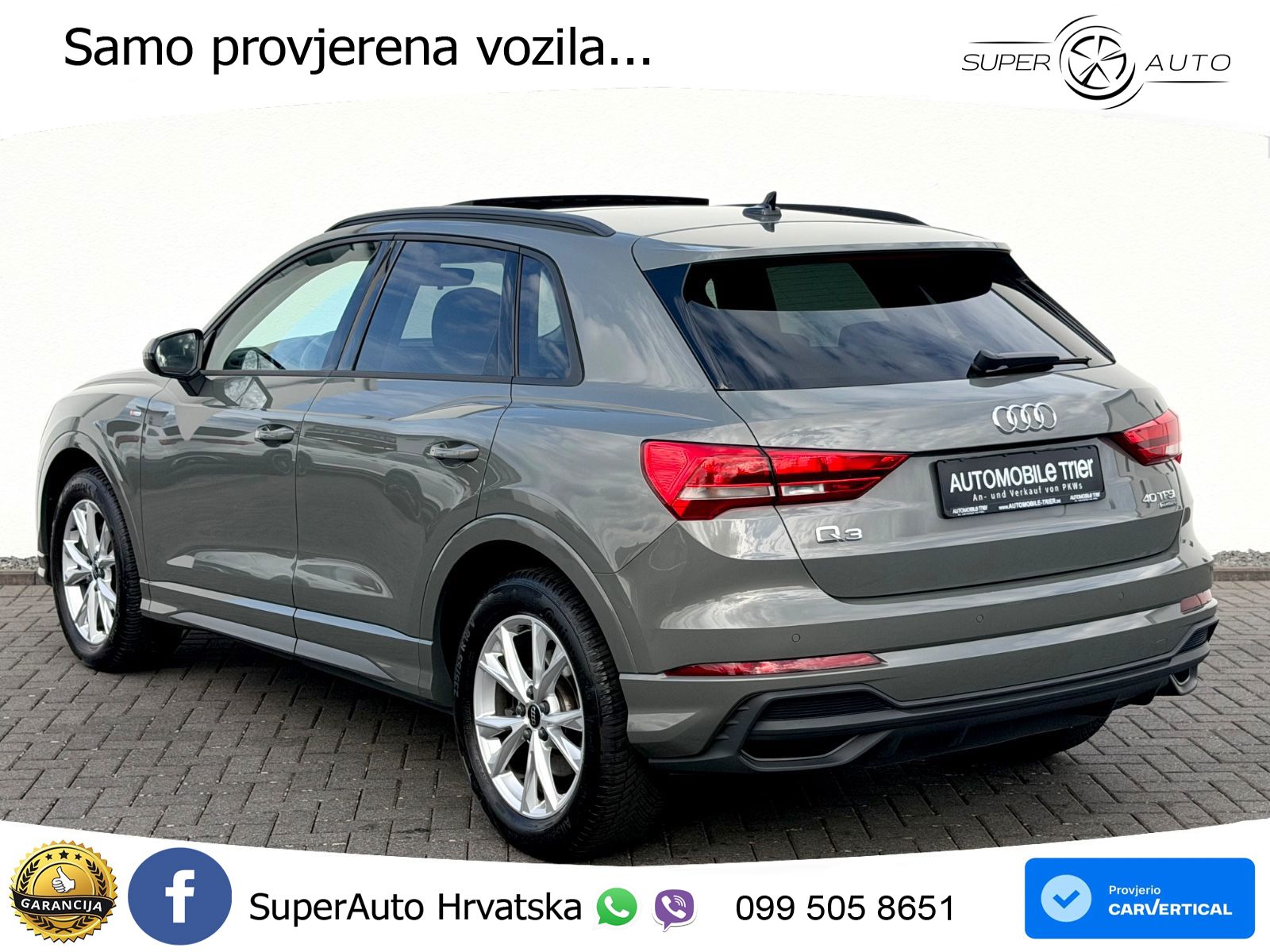 Audi Q3 40 TFSI (190 KS) quattro S tronic S line