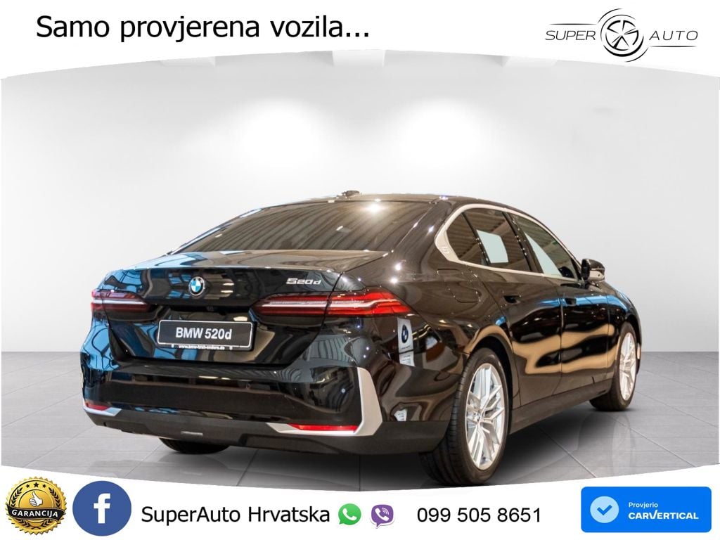 BMW 520d (197 KS) Steptronic LED+GR SJED+ACC
