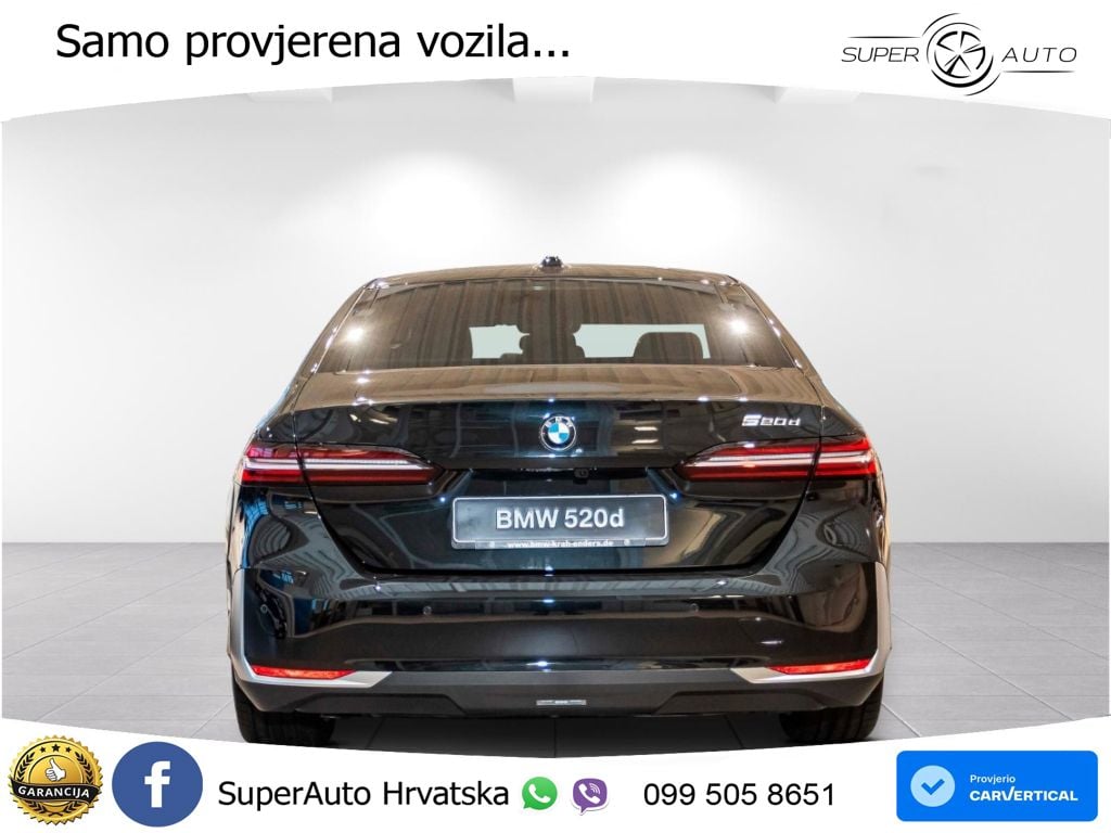 BMW 520d (197 KS) Steptronic LED+GR SJED+ACC
