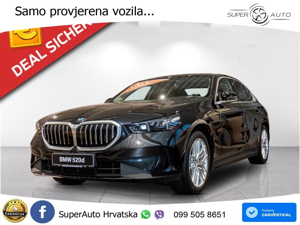 BMW 520d (197 KS) Steptronic LED+GR SJED+ACC