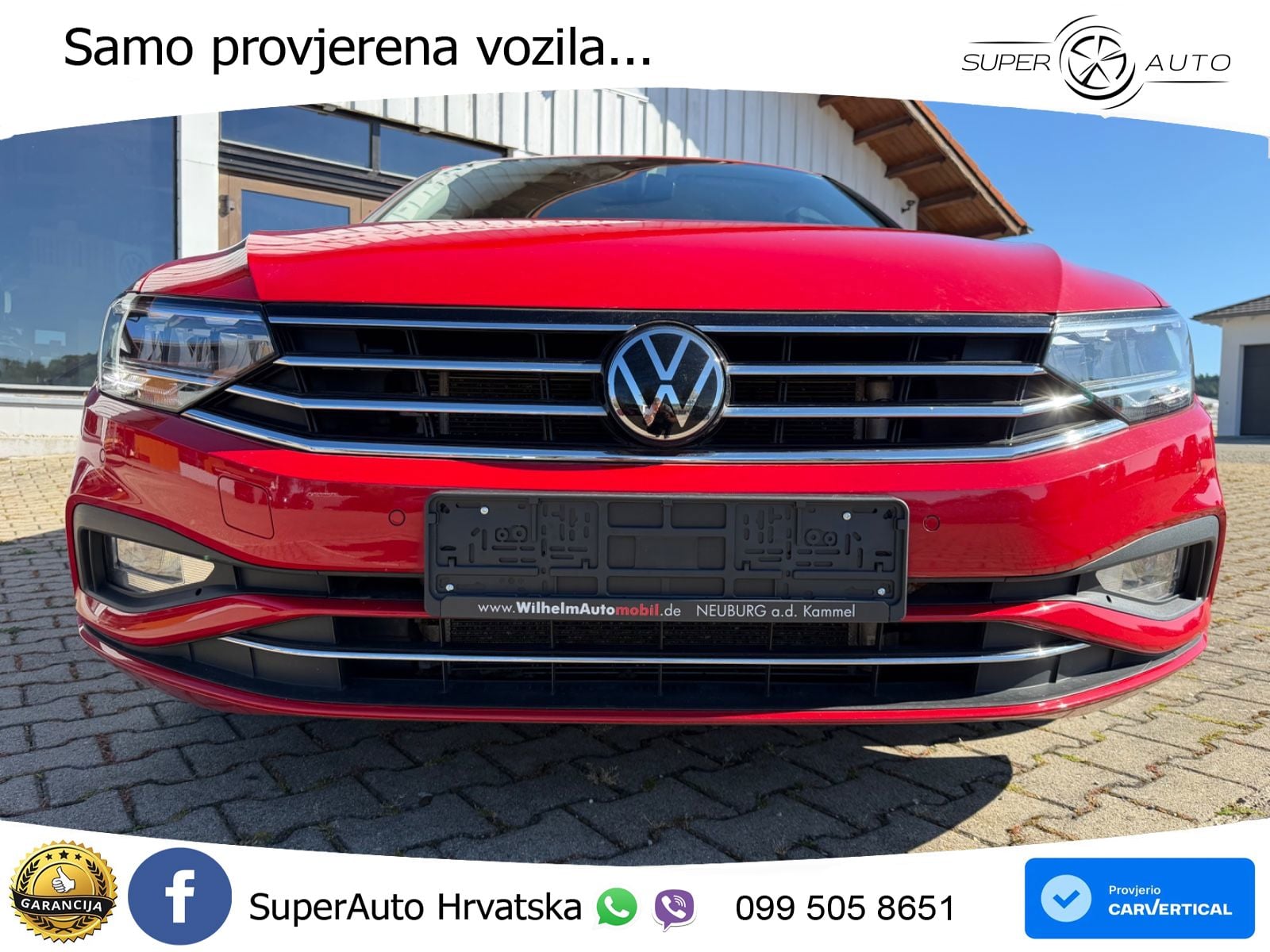 Volkswagen Passat Variant 2.0 TDI (122 KS) DSG Business LED+GR SJED+ACC