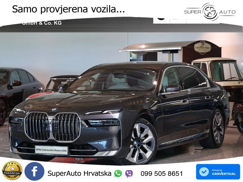 BMW 740d (299 KS) xDrive Steptronic ZRAČNI+ACC+GR SJED+KAM+PANO