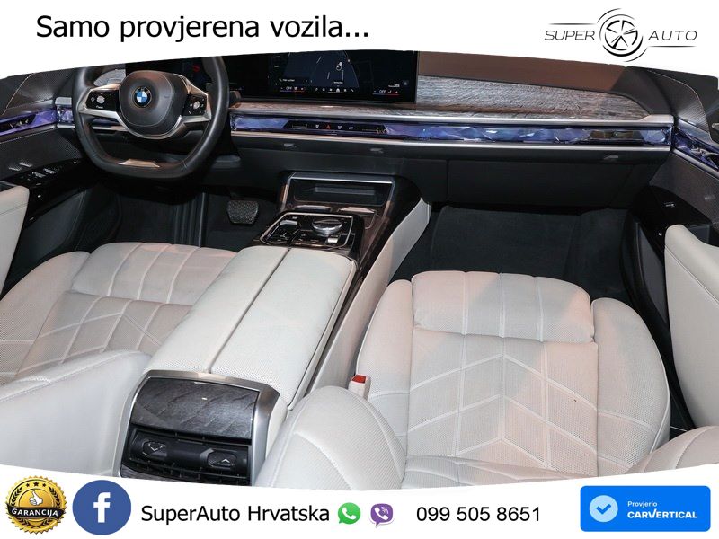 BMW 740d (299 KS) xDrive Steptronic ZRAČNI+ACC+GR SJED+KAM+PANO