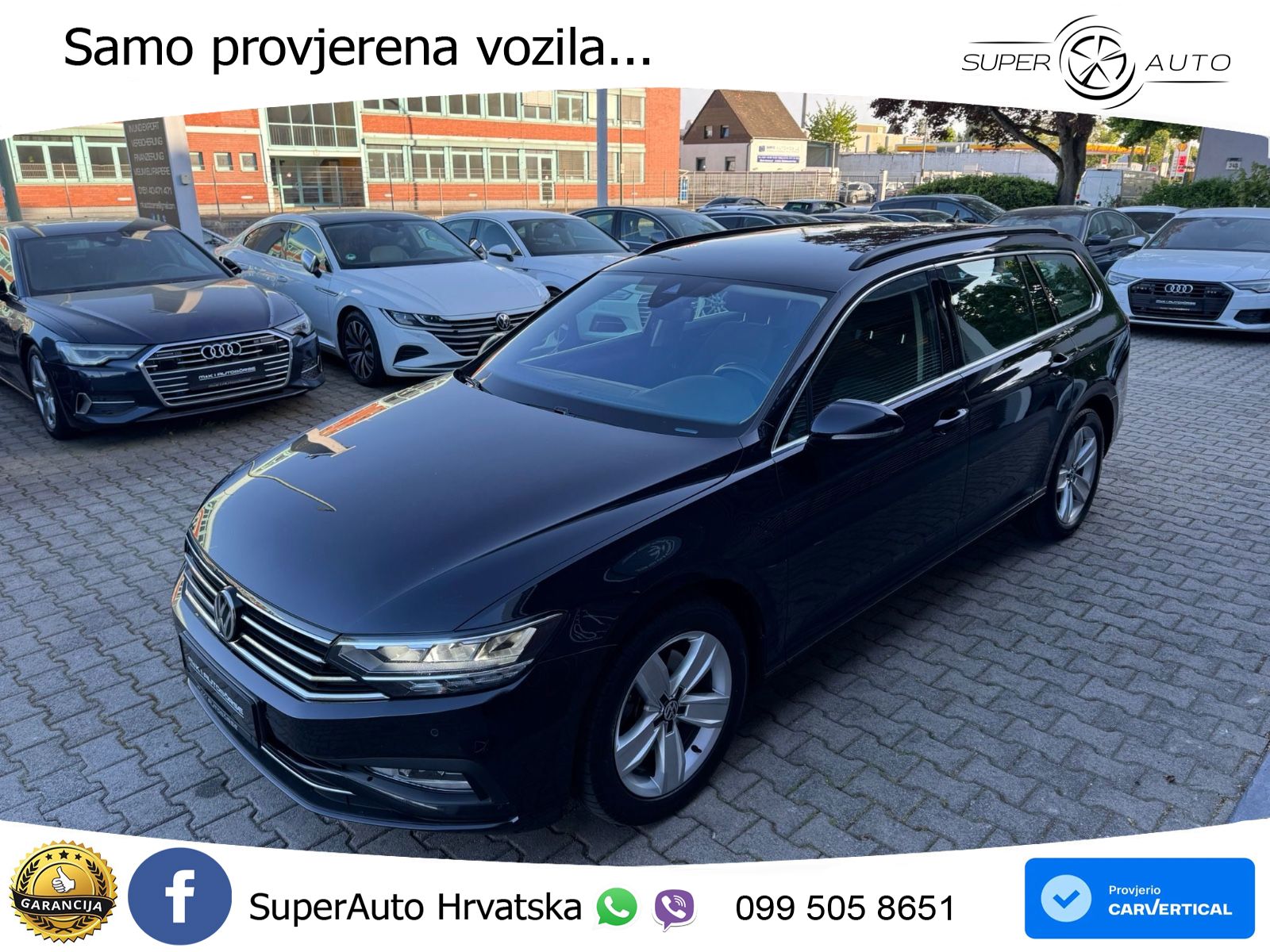 Volkswagen Passat Variant 2.0 TDI (190 KS) 4MOTION DSG Business LED+GR SJED+ACC