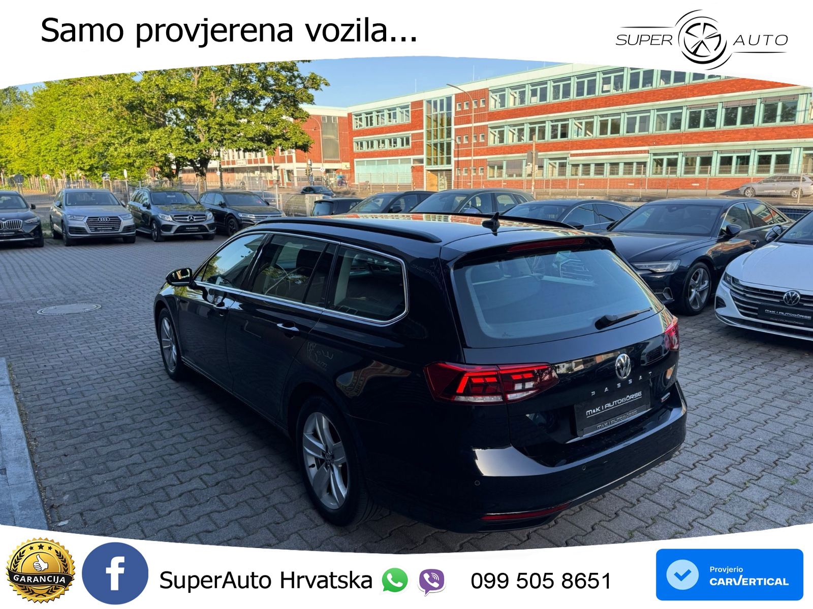 Volkswagen Passat Variant 2.0 TDI (190 KS) 4MOTION DSG Business LED+GR SJED+ACC