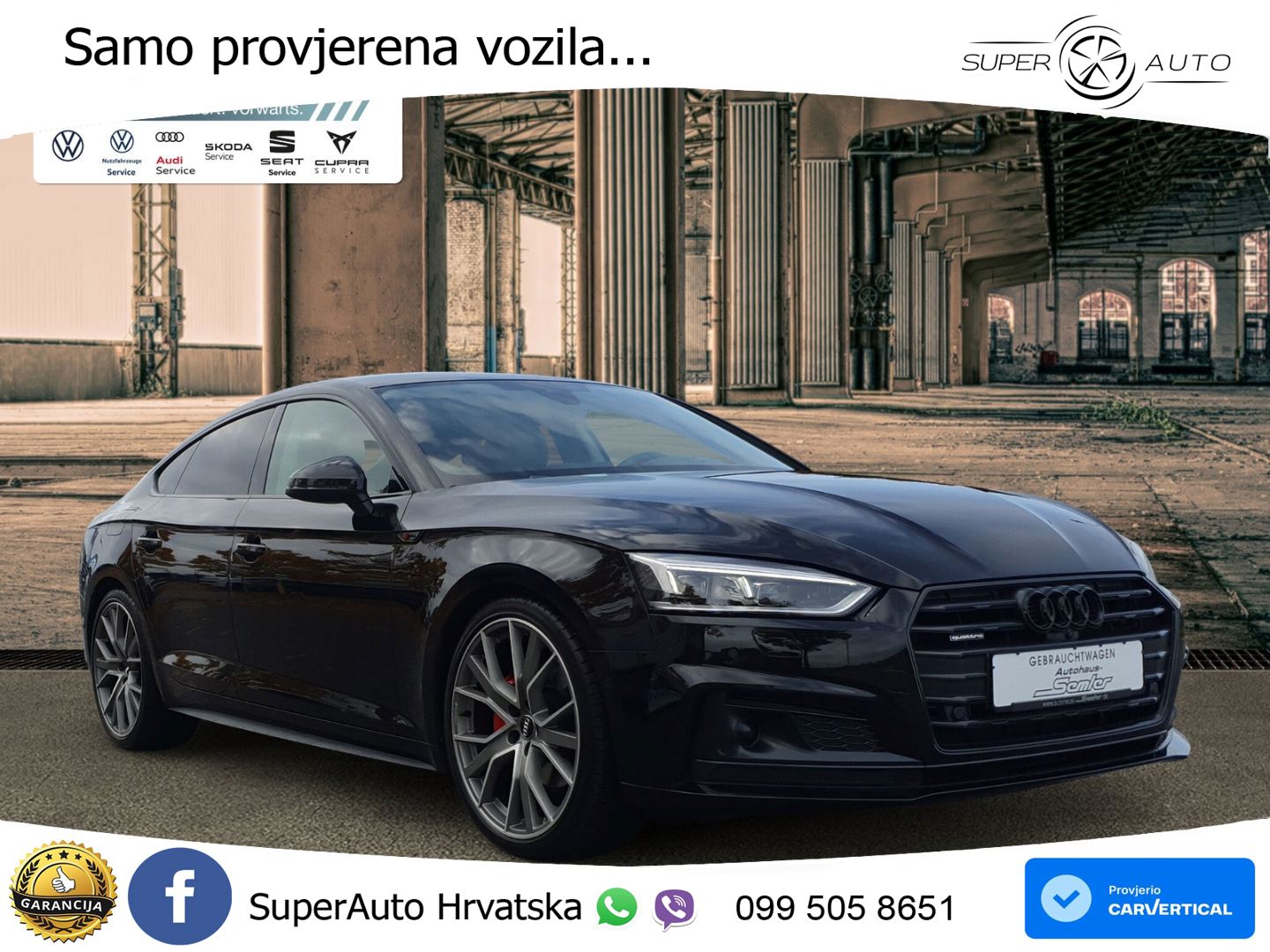 Audi A5 Sportback 40 TDI (190 KS) quattro ultra S tronic S line MATRIX+GR SJED+KAM