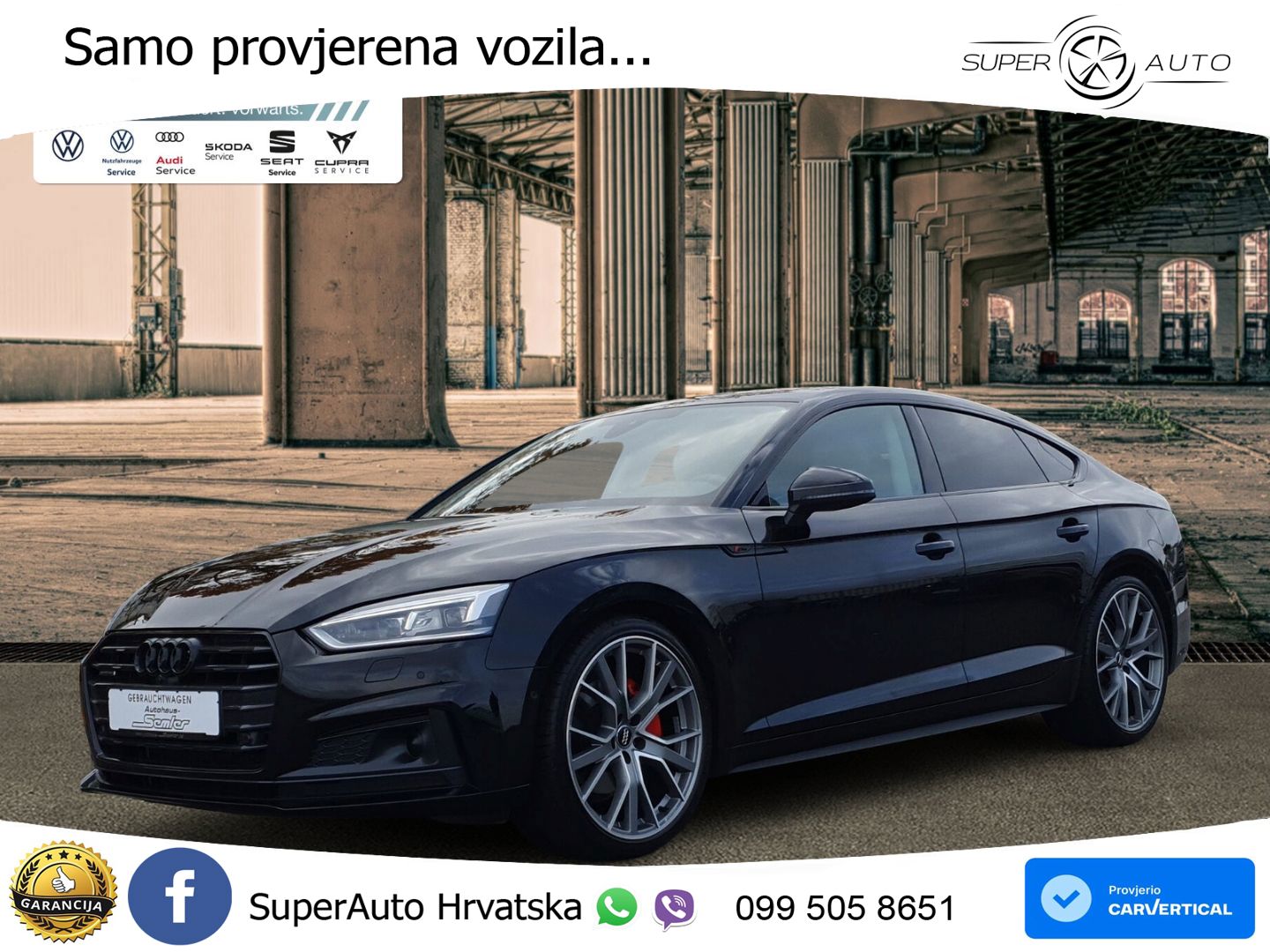 Audi A5 Sportback 40 TDI (190 KS) quattro ultra S tronic S line MATRIX+GR SJED+KAM