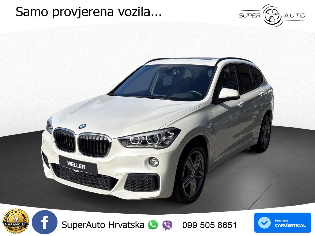 BMW X1 20d (190 KS) xDrive Steptronic M Sport LED+GR SJED+ACC
