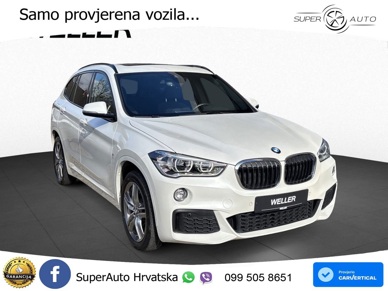 BMW X1 20d (190 KS) xDrive Steptronic M Sport LED+GR SJED+ACC