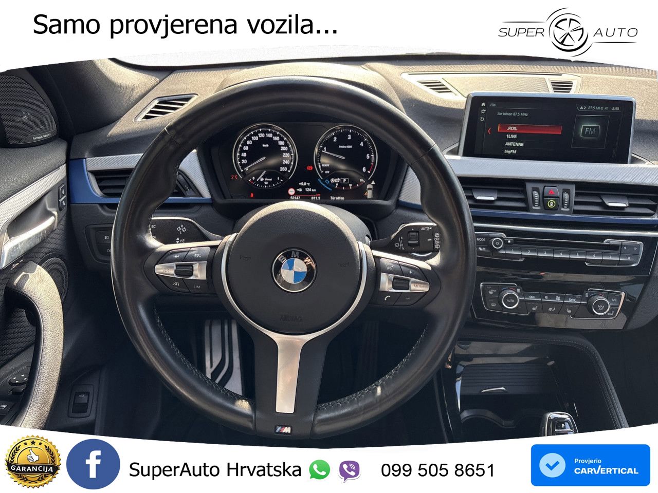 BMW X1 20d (190 KS) xDrive Steptronic M Sport LED+GR SJED+ACC