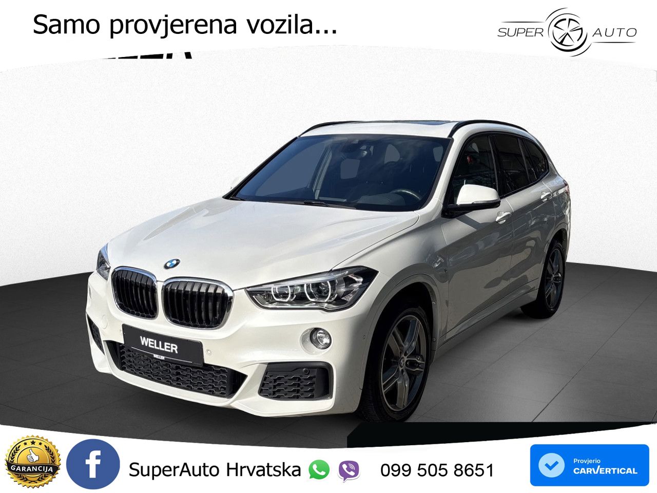 BMW X1 20d (190 KS) xDrive Steptronic M Sport LED+GR SJED+ACC