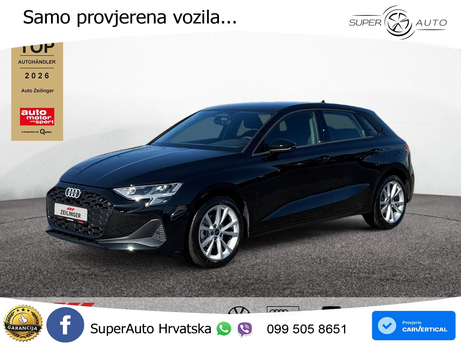 Audi A3 35 TFSI (150 KS) S tronic LED+GR SJED+ACC