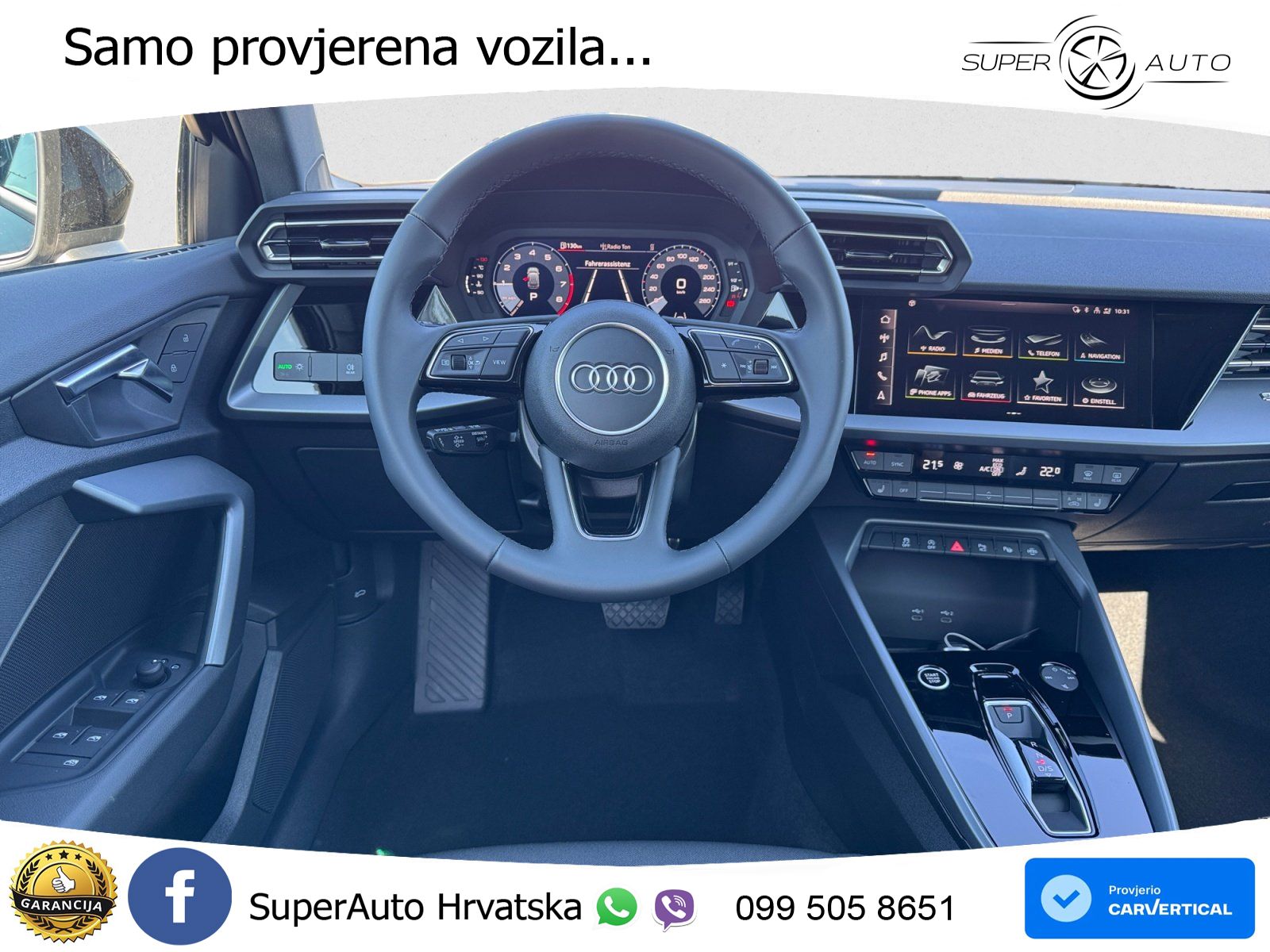 Audi A3 35 TFSI (150 KS) S tronic LED+GR SJED+ACC