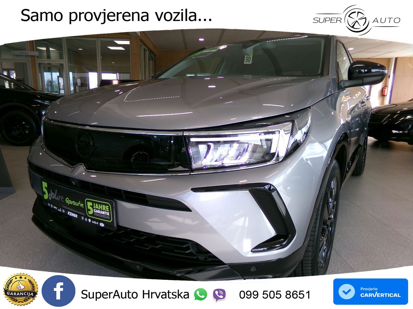 Opel Grandland 1.2i Turbo (130 KS) Automatic GS LED+ACC