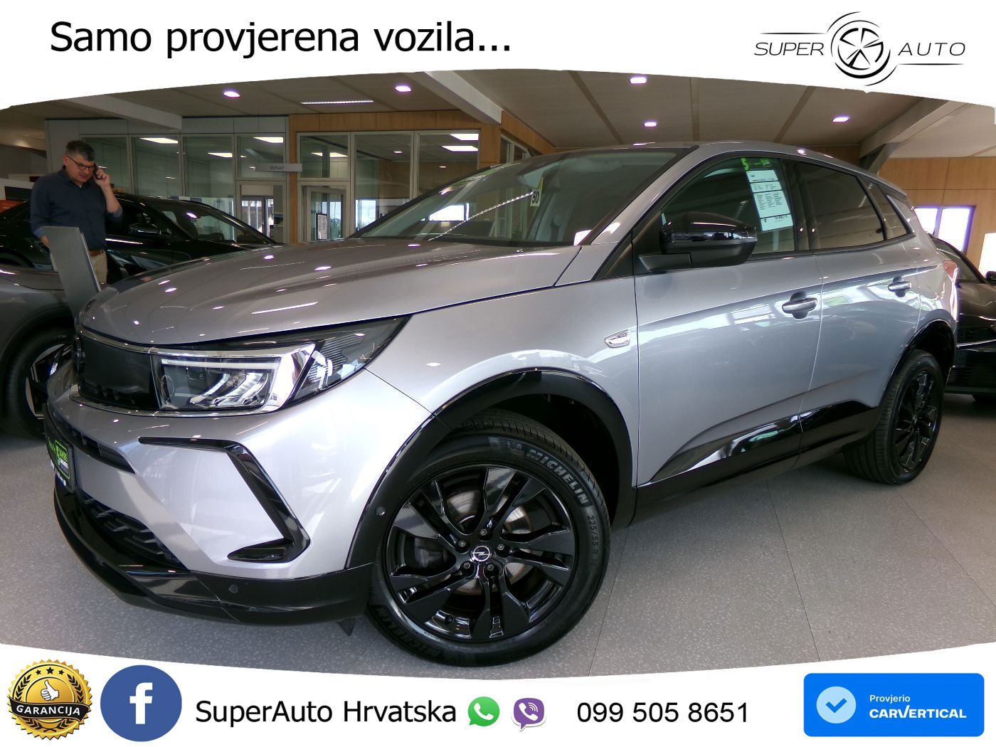 Opel Grandland 1.2i Turbo (130 KS) Automatic GS LED+ACC