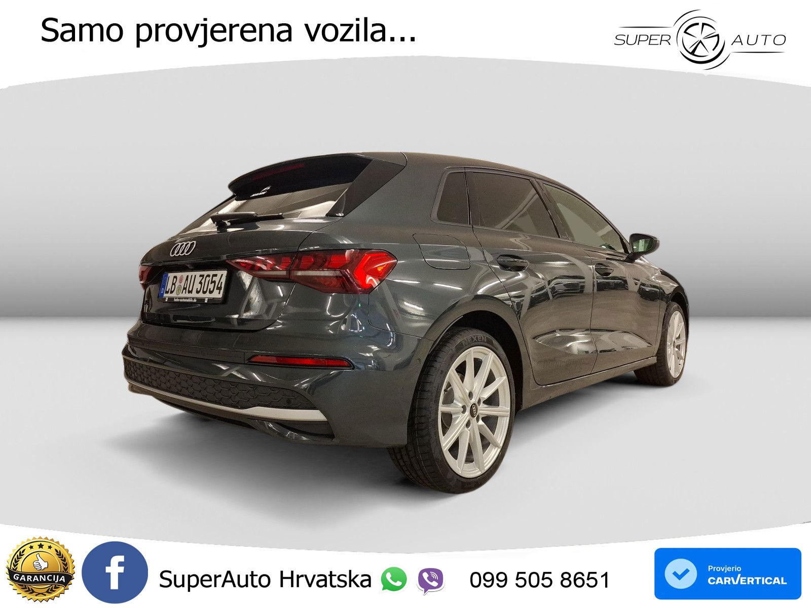 Audi A3 35 TFSI (150 KS) S tronic advanced LED+GR SJED+ACC