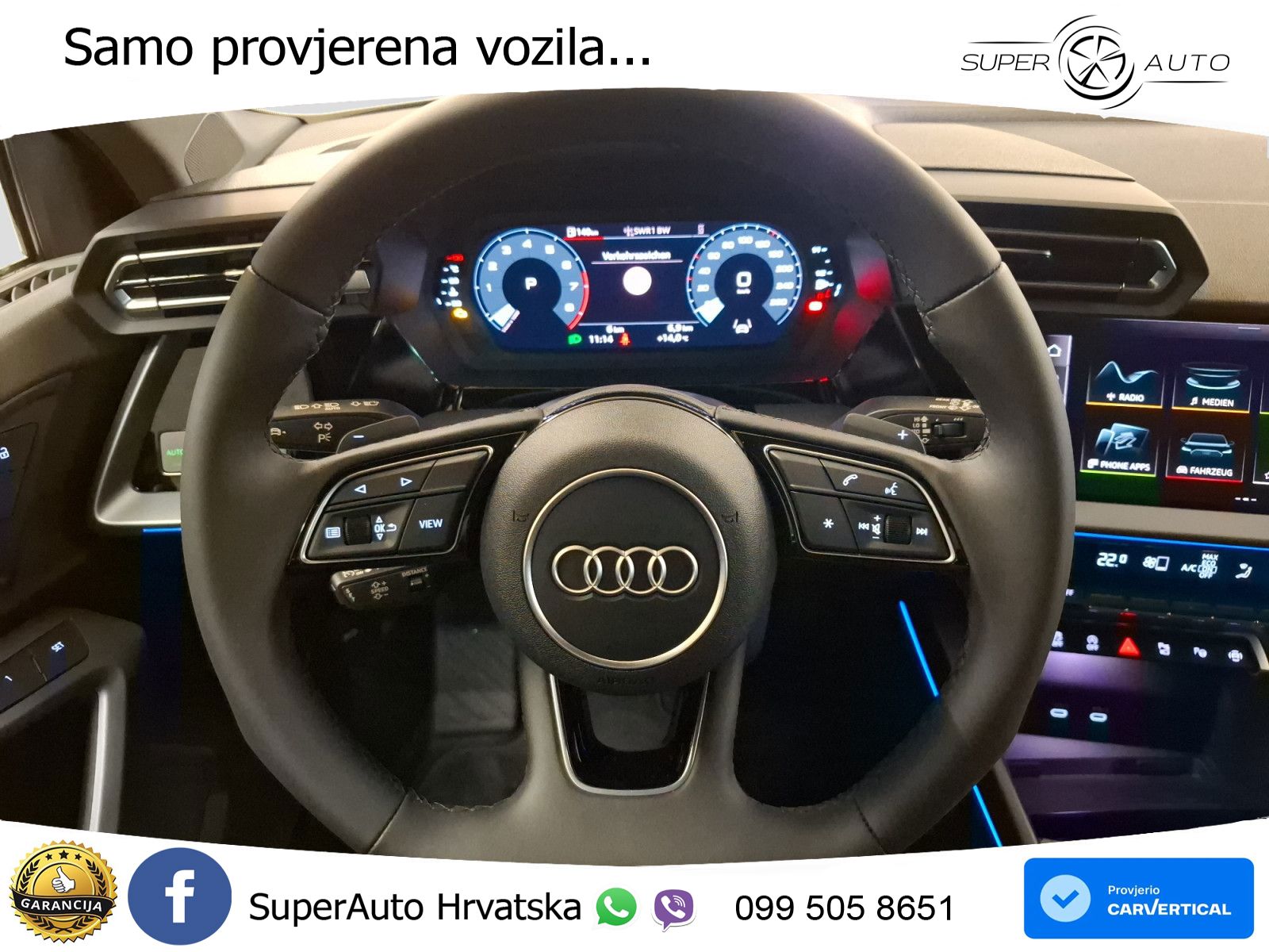 Audi A3 35 TFSI (150 KS) S tronic advanced LED+GR SJED+ACC