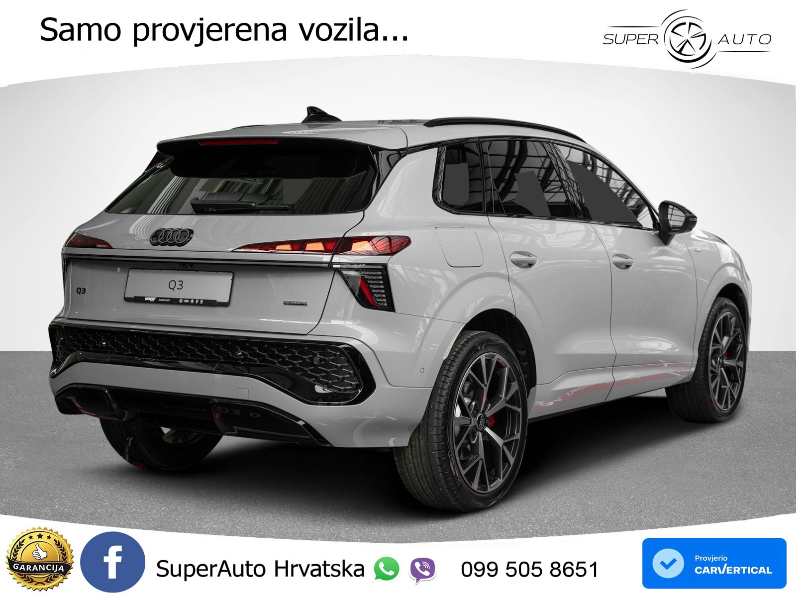 Audi Q3 2.0 TFSI (265 KS) quattro S tronic