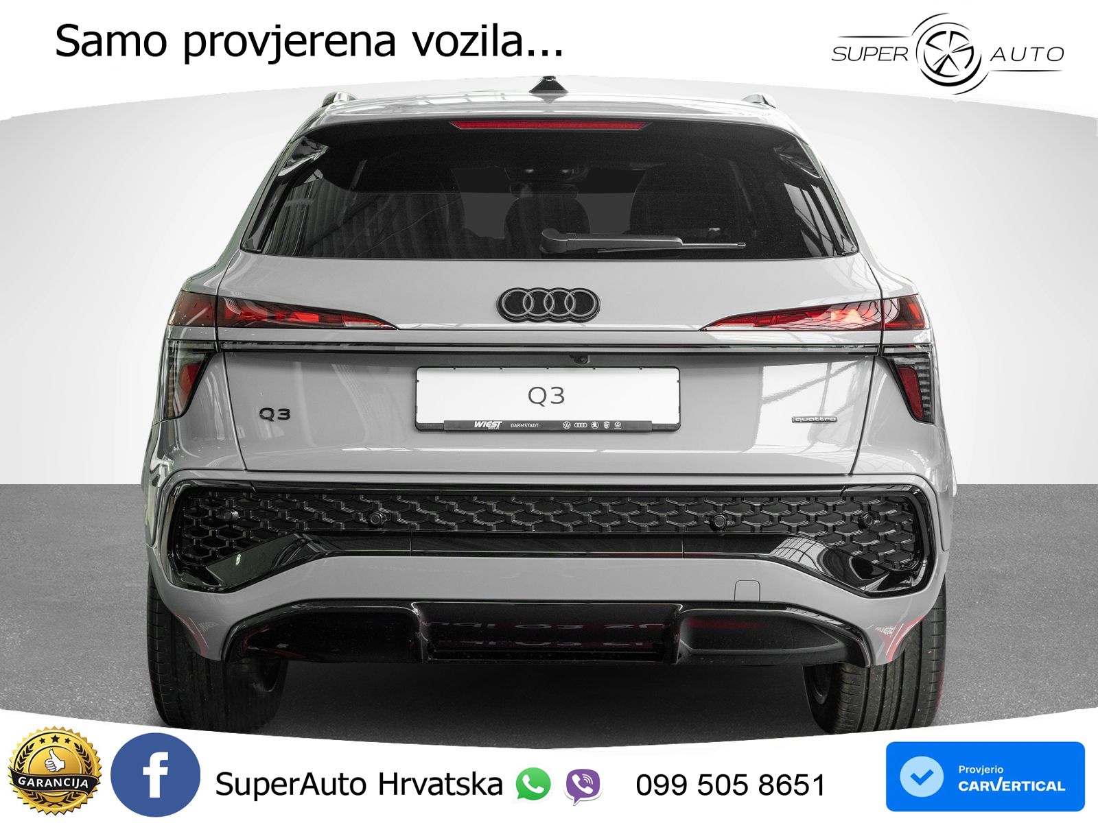 Audi Q3 2.0 TFSI (265 KS) quattro S tronic