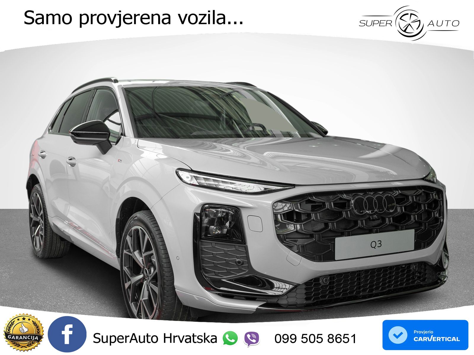 Audi Q3 2.0 TFSI (265 KS) quattro S tronic