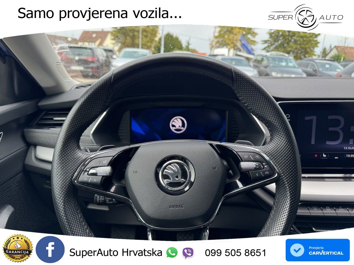 Škoda Octavia Combi 2.0 TDI (150 KS) DSG LED+GR SJED+ACC
