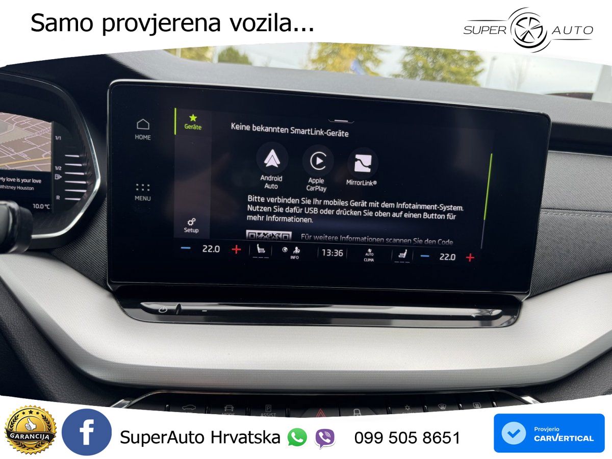 Škoda Octavia Combi 2.0 TDI (150 KS) DSG LED+GR SJED+ACC