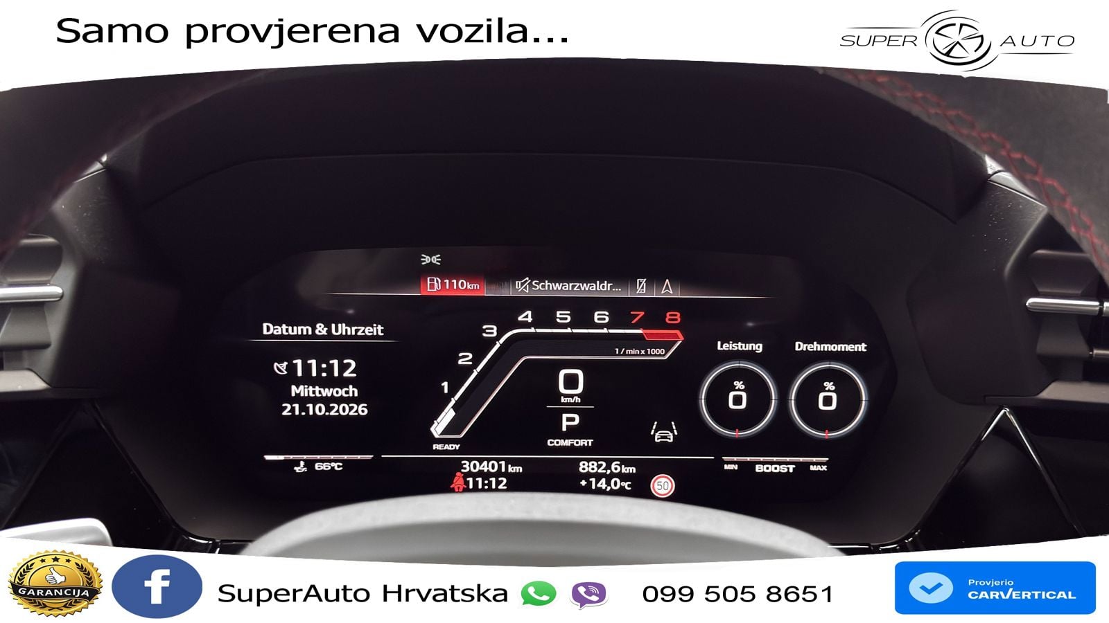 Audi RS3 Sedan 2.5 TFSI (400 KS) quattro S tronic MATRIX+GR SJED+KAM