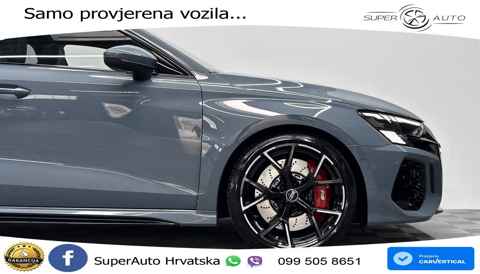 Audi RS3 Sedan 2.5 TFSI (400 KS) quattro S tronic MATRIX+GR SJED+KAM