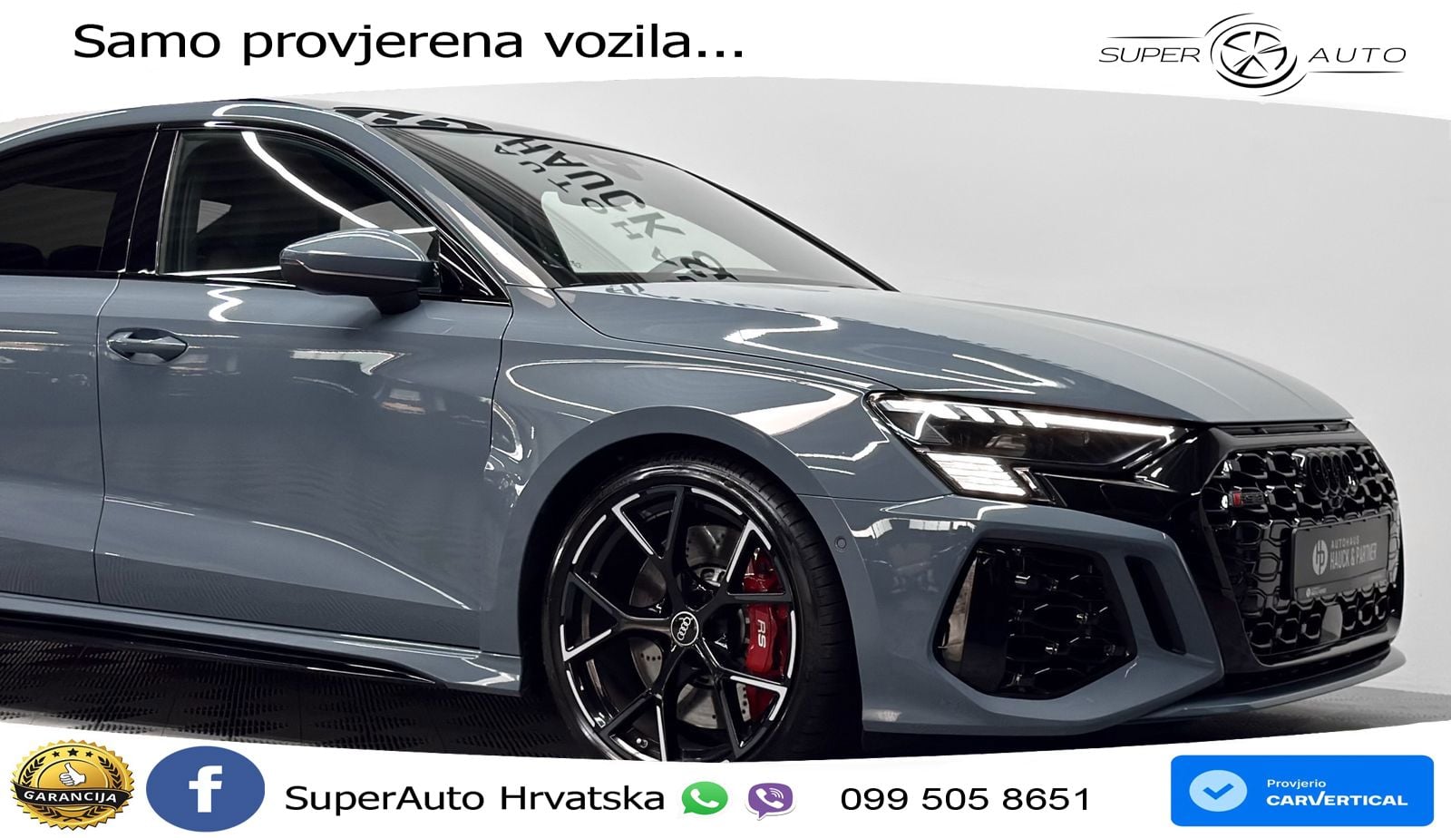 Audi RS3 Sedan 2.5 TFSI (400 KS) quattro S tronic MATRIX+GR SJED+KAM