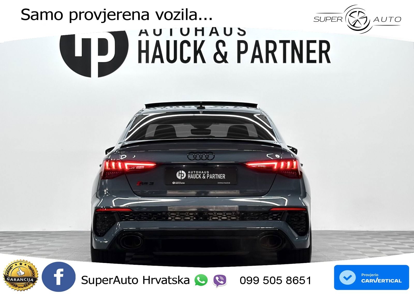 Audi RS3 Sedan 2.5 TFSI (400 KS) quattro S tronic MATRIX+GR SJED+KAM