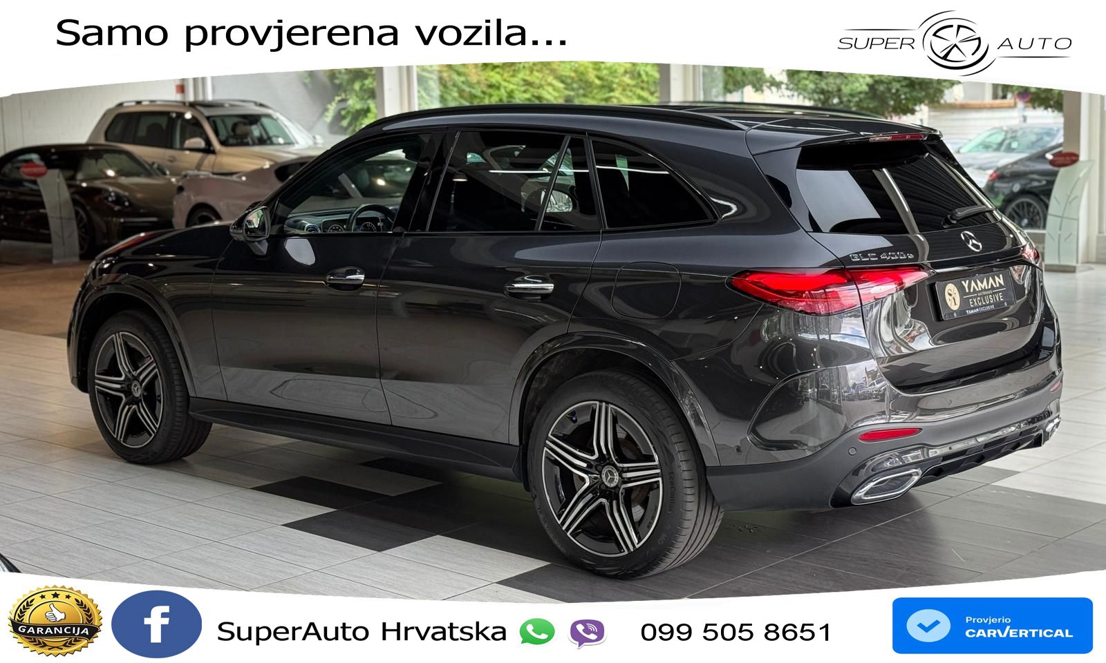 Mercedes GLC 400e (381 KS) 4MATIC 9G-TRONIC AMG ACC+HEAD+GR SJED+360+PANO