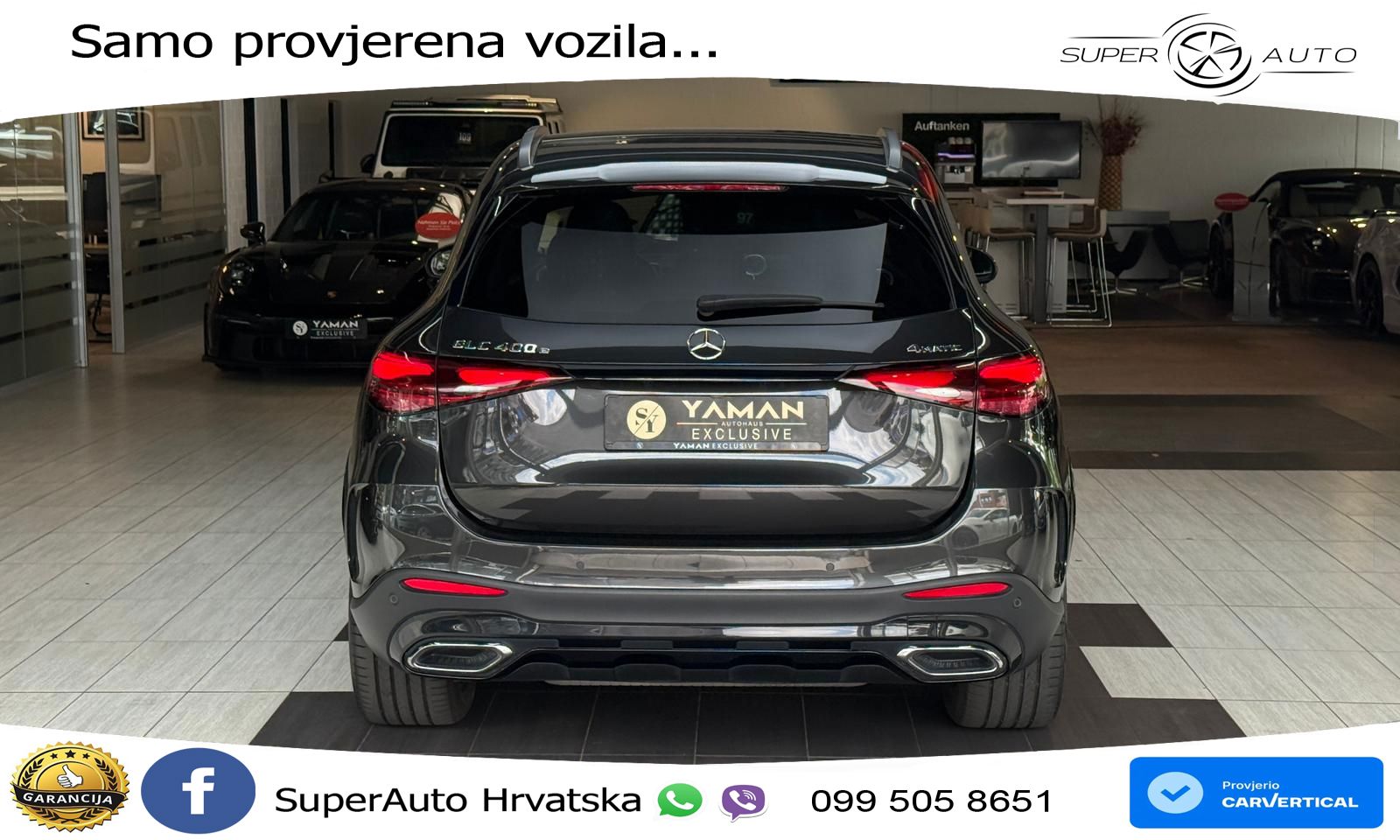 Mercedes GLC 400e (381 KS) 4MATIC 9G-TRONIC AMG ACC+HEAD+GR SJED+360+PANO