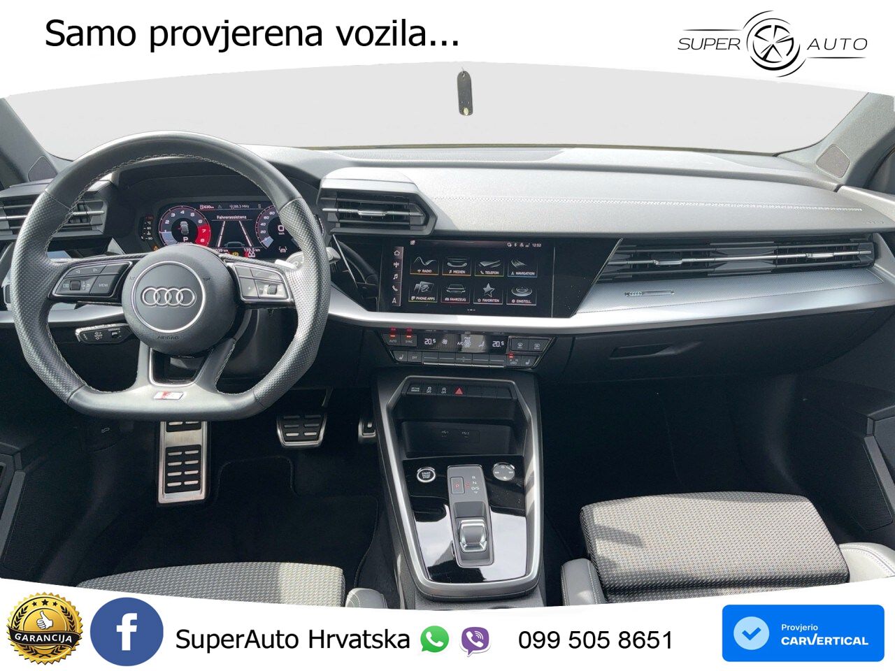 Audi A3 35 TFSI (150 KS) S tronic S line LED+GR SJED+ACC