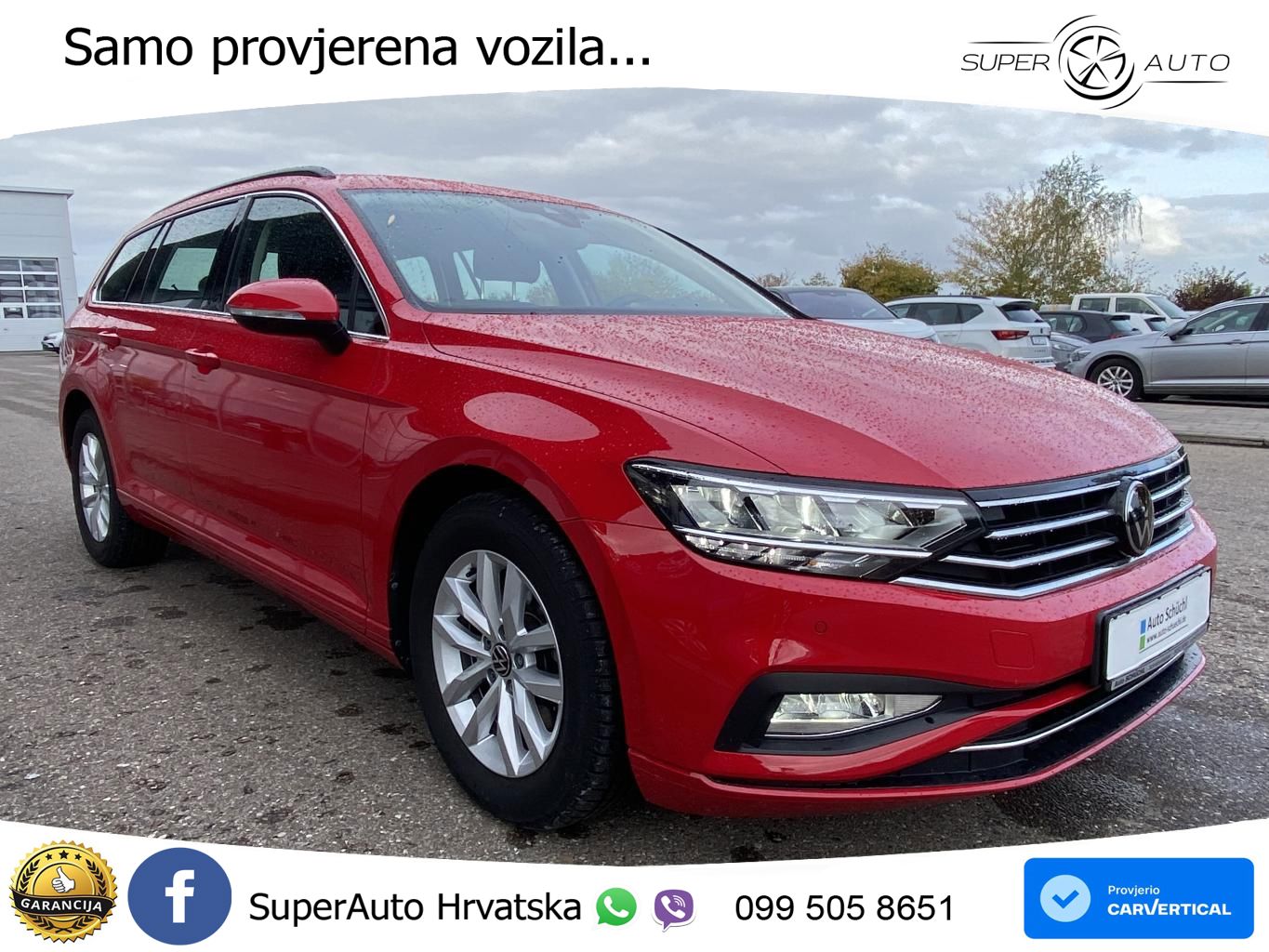 Volkswagen Passat Variant 2.0 TDI (122 KS) DSG Business LED+GR SJED+ACC