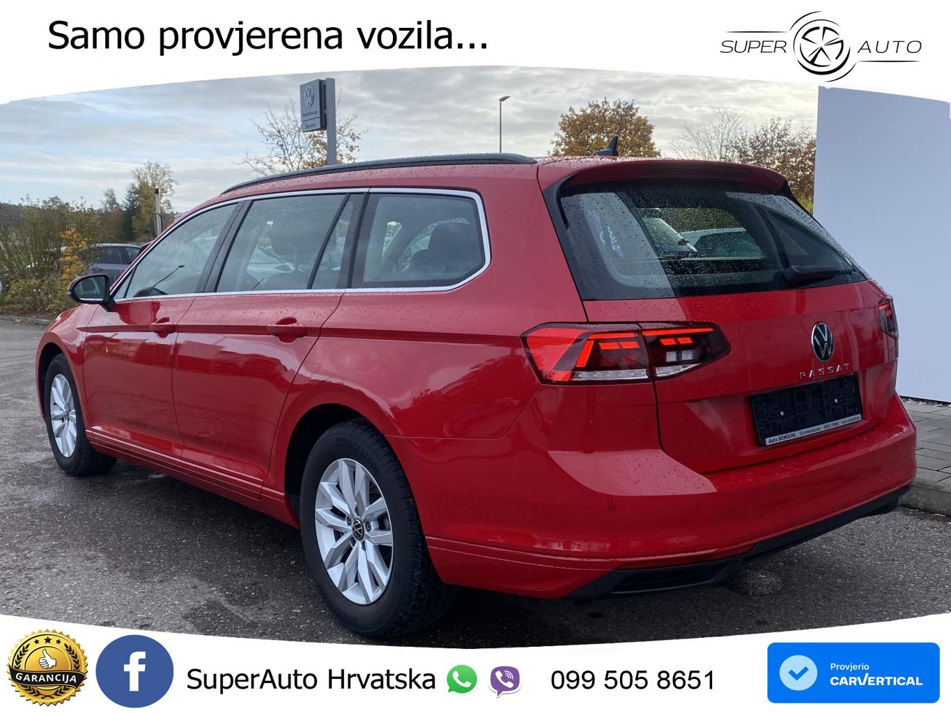 Volkswagen Passat Variant 2.0 TDI (122 KS) DSG Business LED+GR SJED+ACC