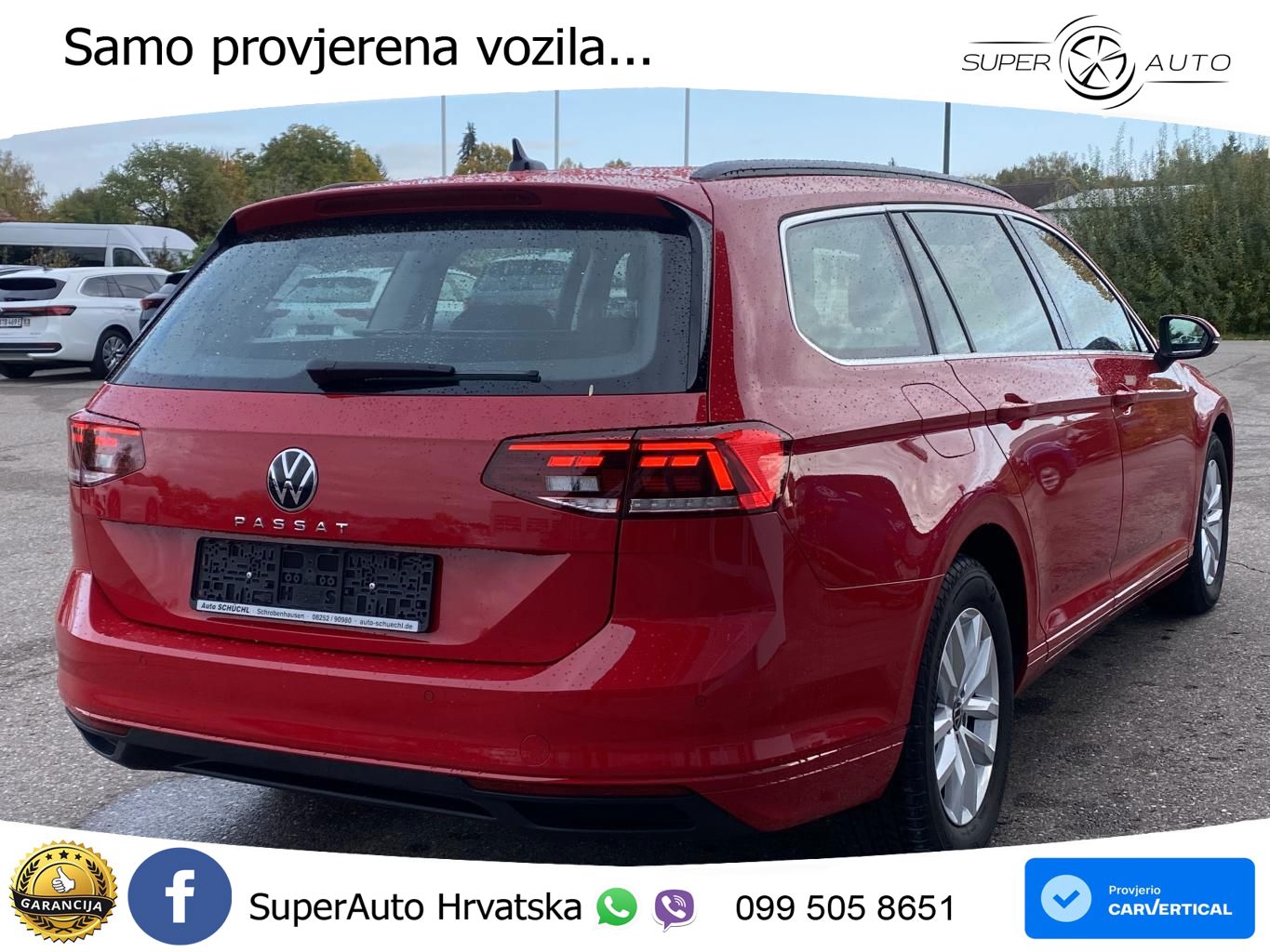 Volkswagen Passat Variant 2.0 TDI (122 KS) DSG Business LED+GR SJED+ACC
