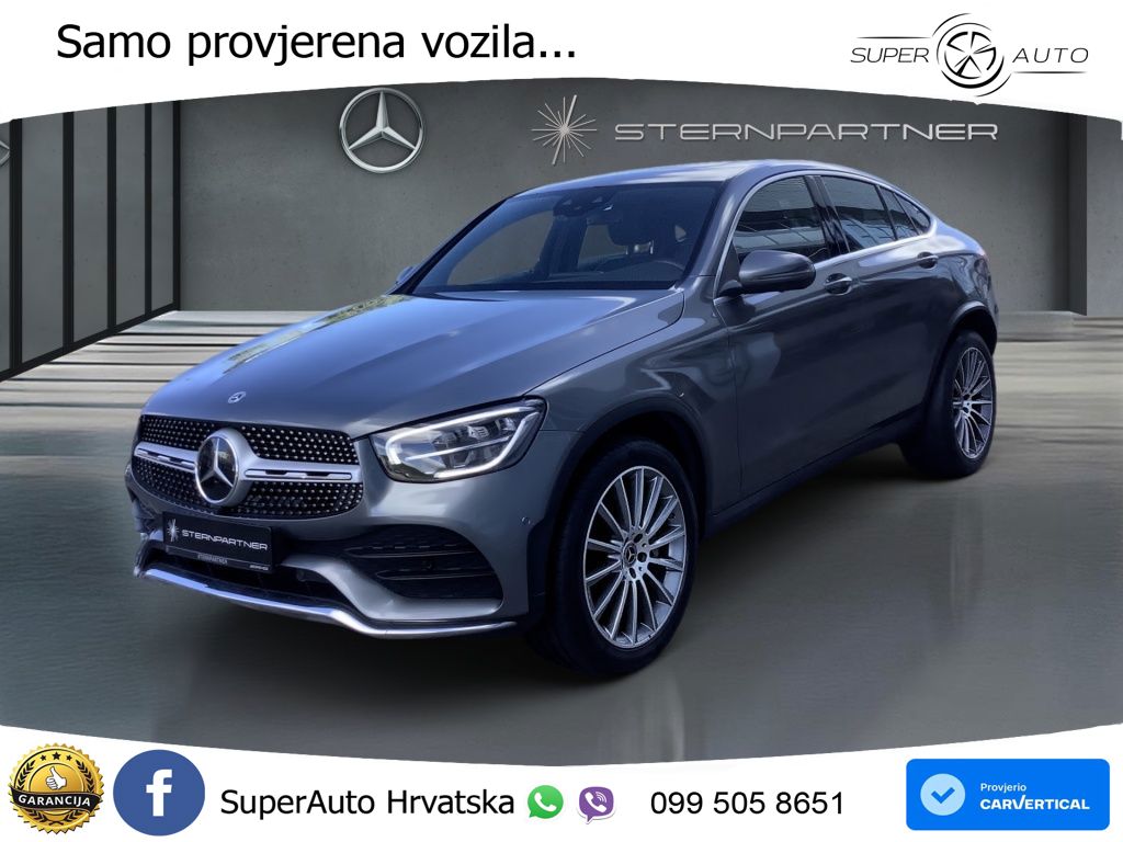 Mercedes GLC Coupe 400d (330 KS) 4MATIC 9G-TRONIC AMG LED+GR SJED+ACC