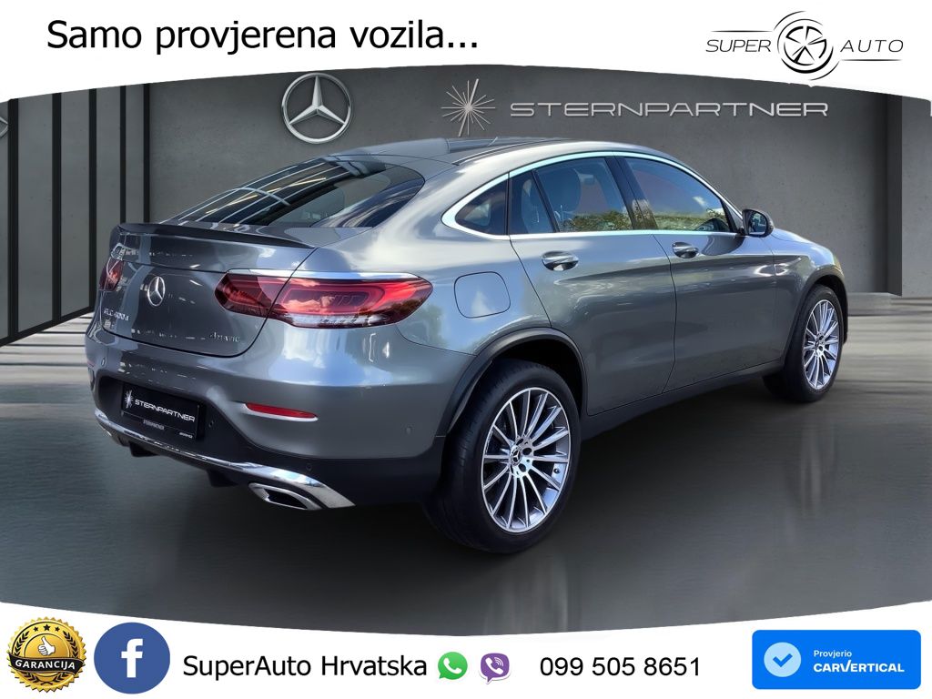 Mercedes GLC Coupe 400d (330 KS) 4MATIC 9G-TRONIC AMG LED+GR SJED+ACC