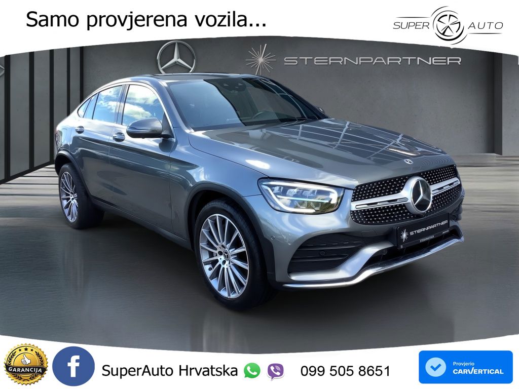 Mercedes GLC Coupe 400d (330 KS) 4MATIC 9G-TRONIC AMG LED+GR SJED+ACC