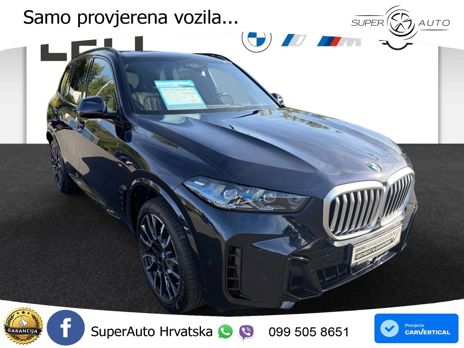 BMW X5 30d (298 KS) xDrive Steptronic M Sport LED+GR SJED+ACC