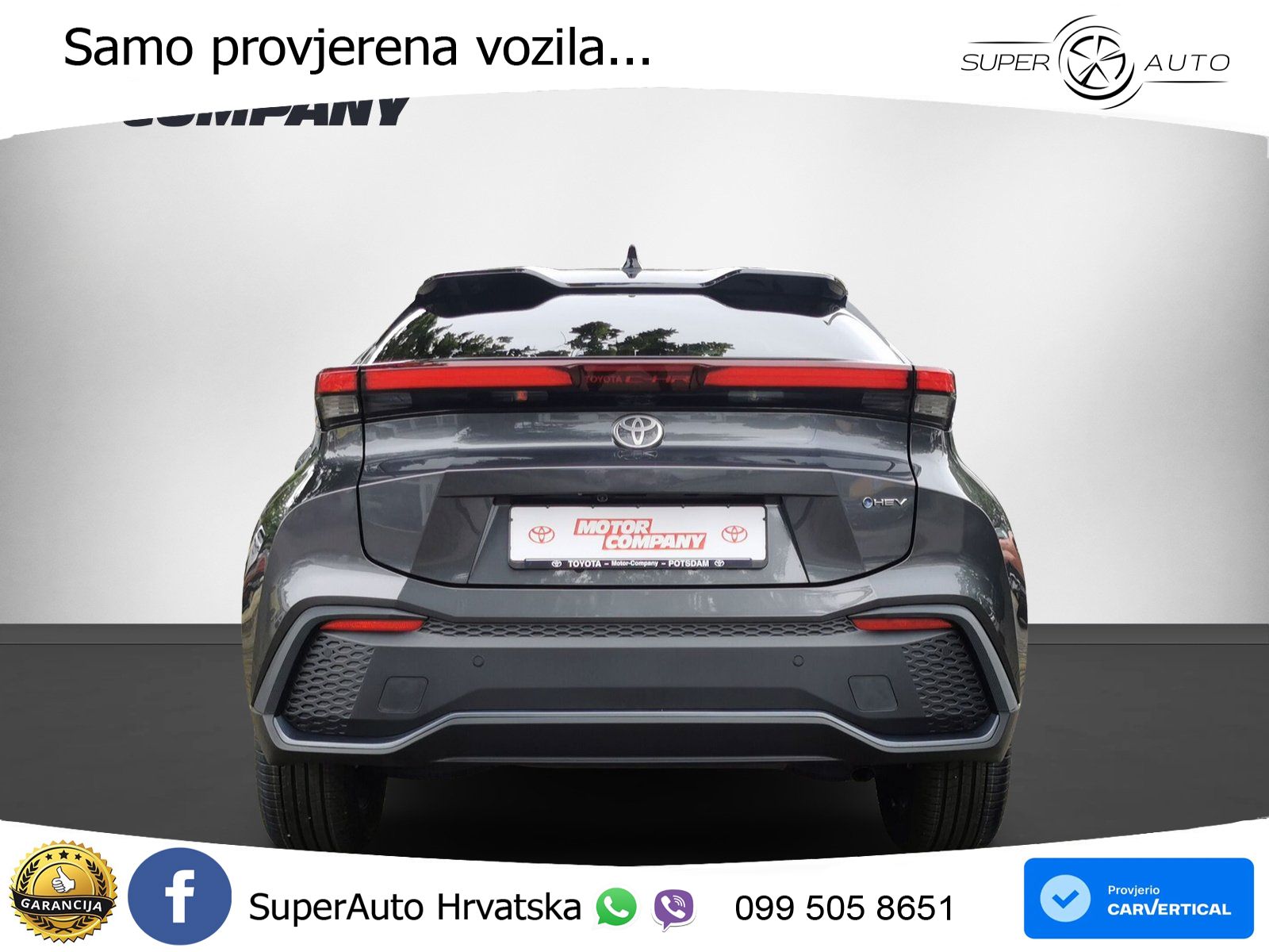 Toyota C-HR 2.0 (198 KS) Hybrid e-CVT Team Deutschland LED+GR SJED+ACC